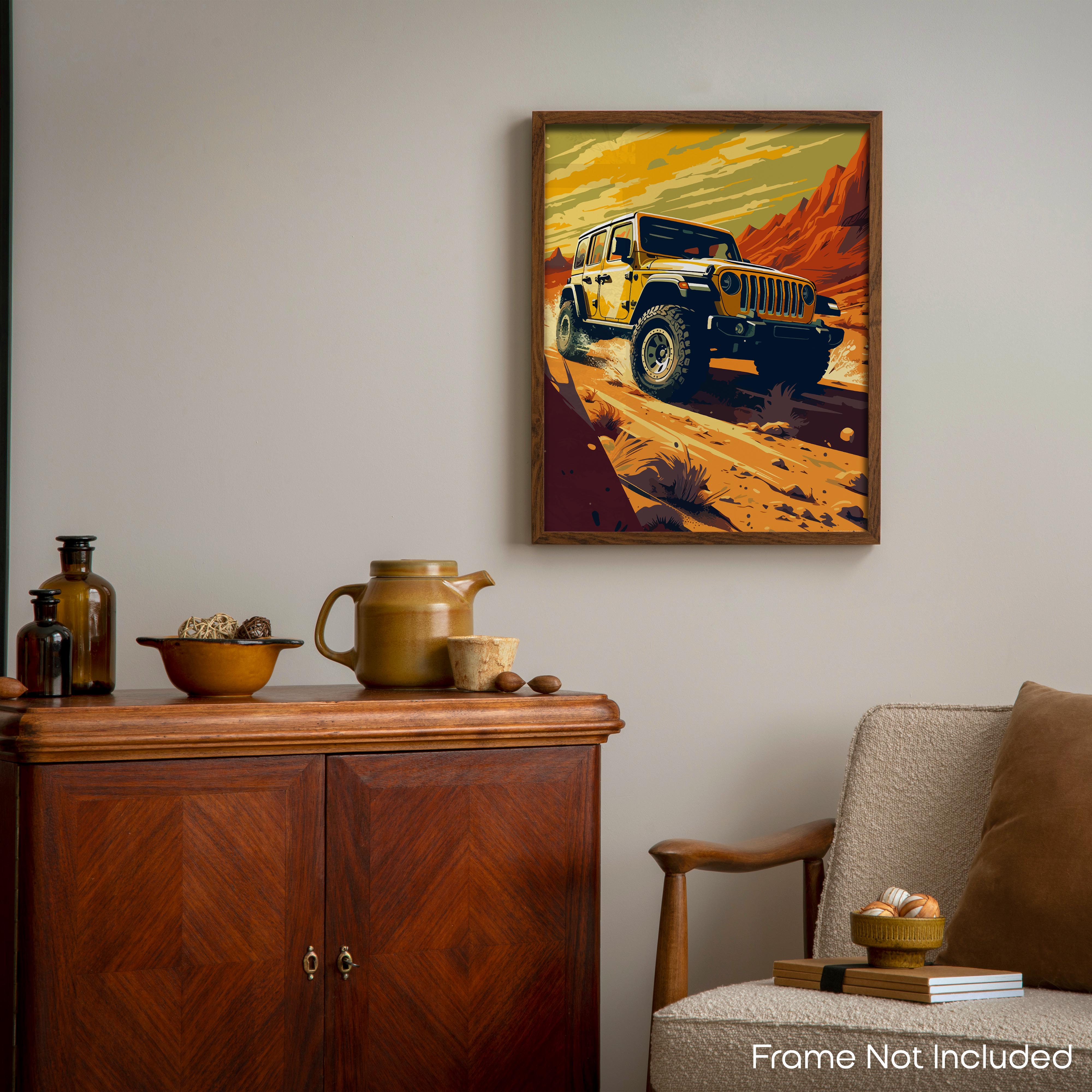Mirage - Car Poster