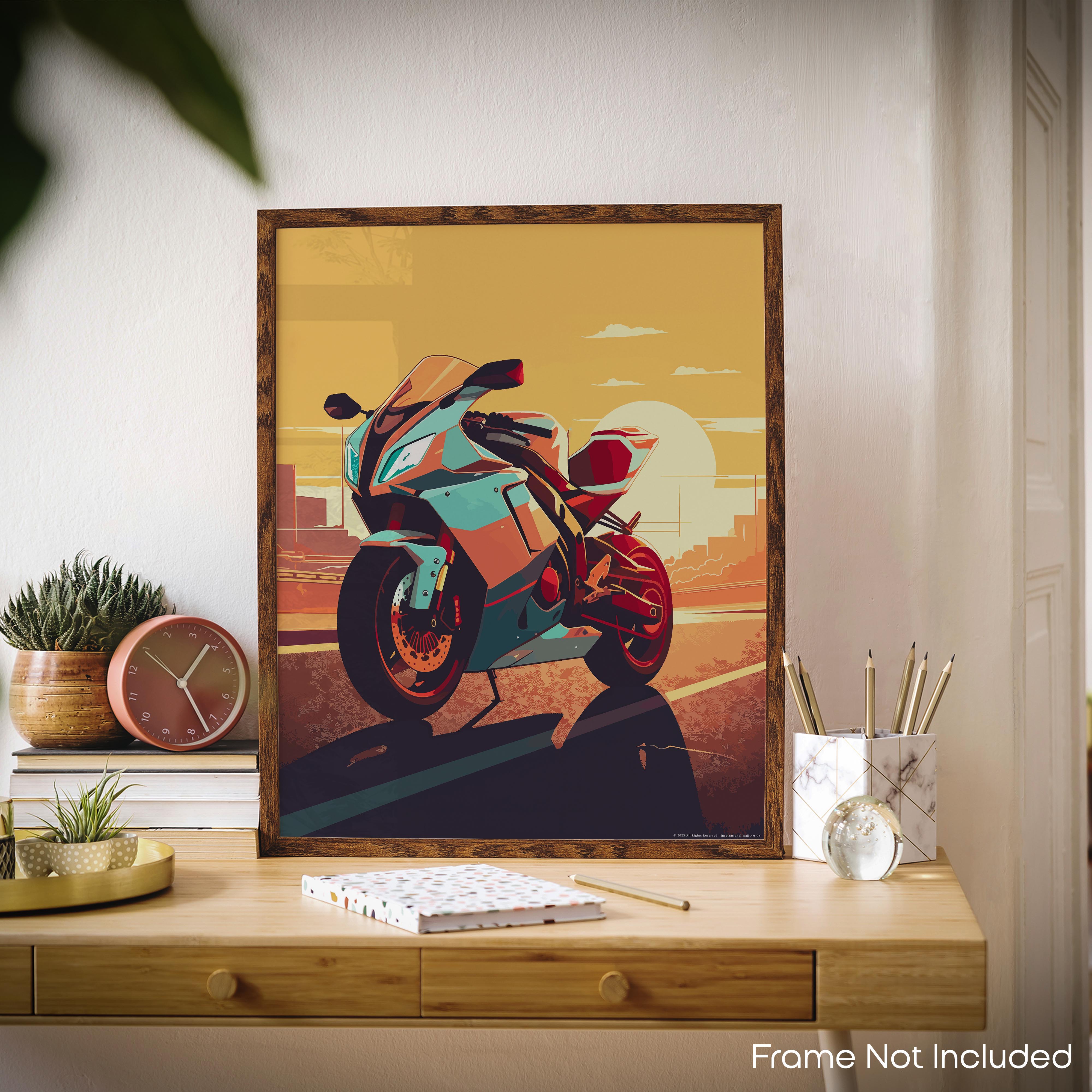 Motorcycle Mania - Motorcycle Poster