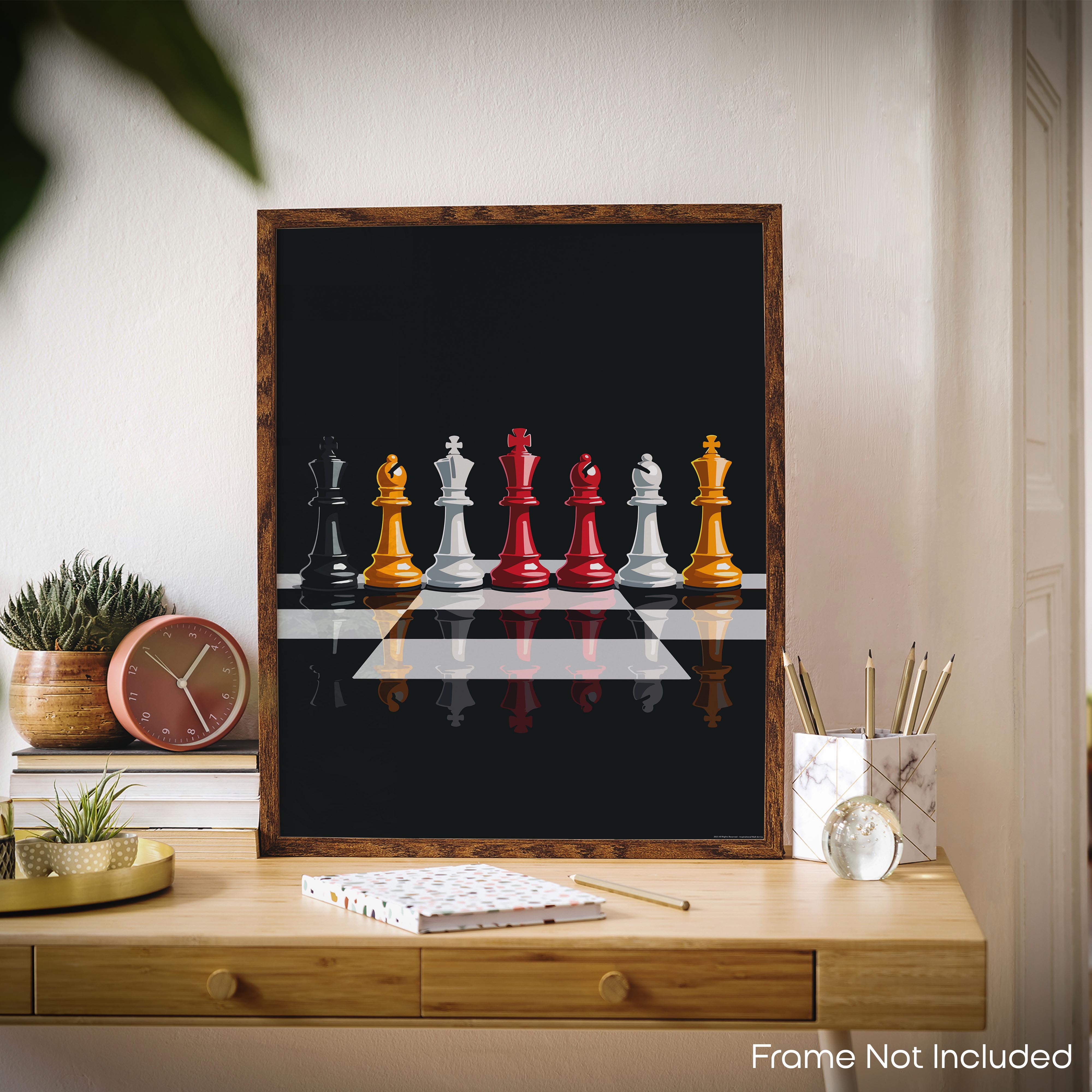 Strategic Moves - Chess Poster