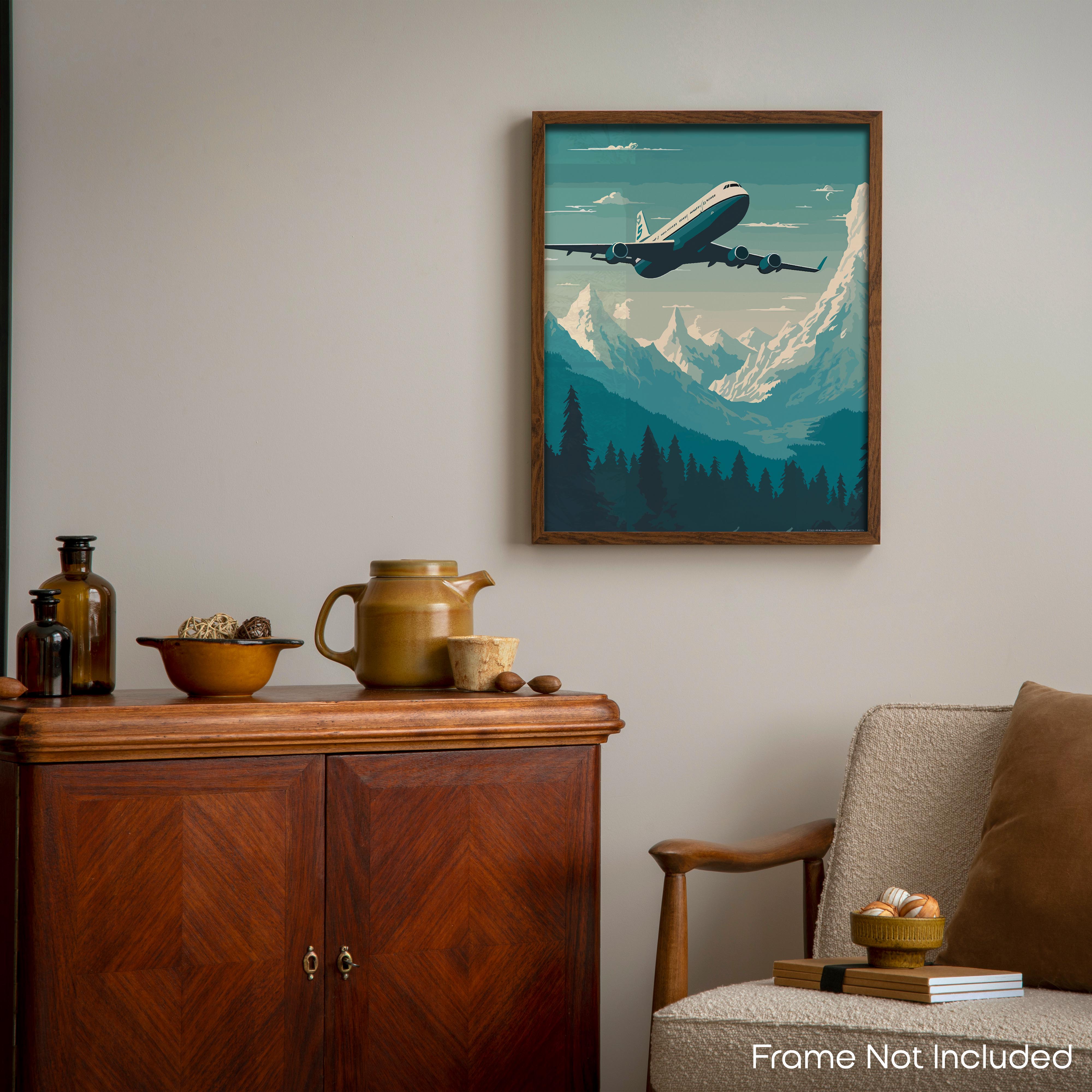Skybound Adventure - Airplane Poster
