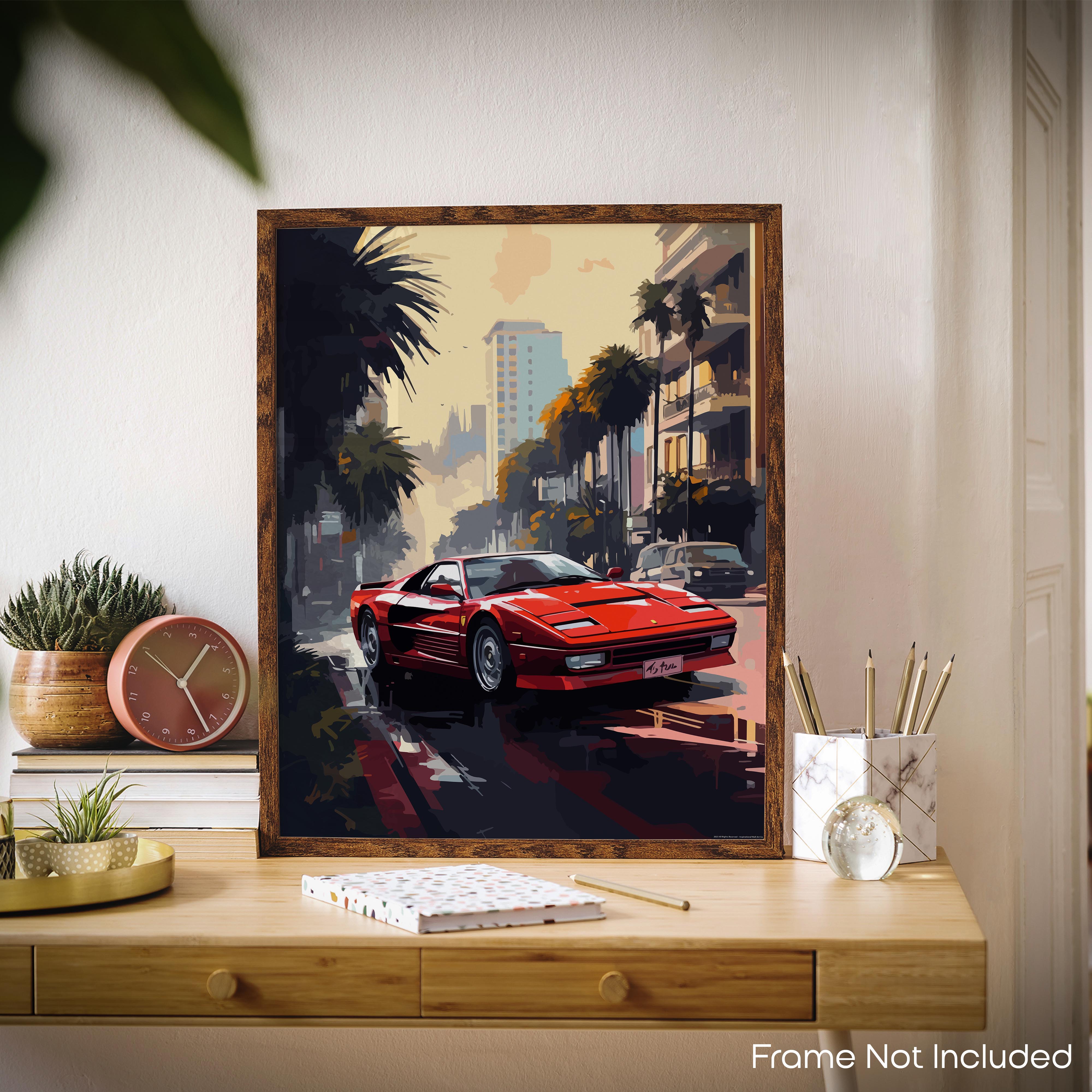 Driven - Car Poster