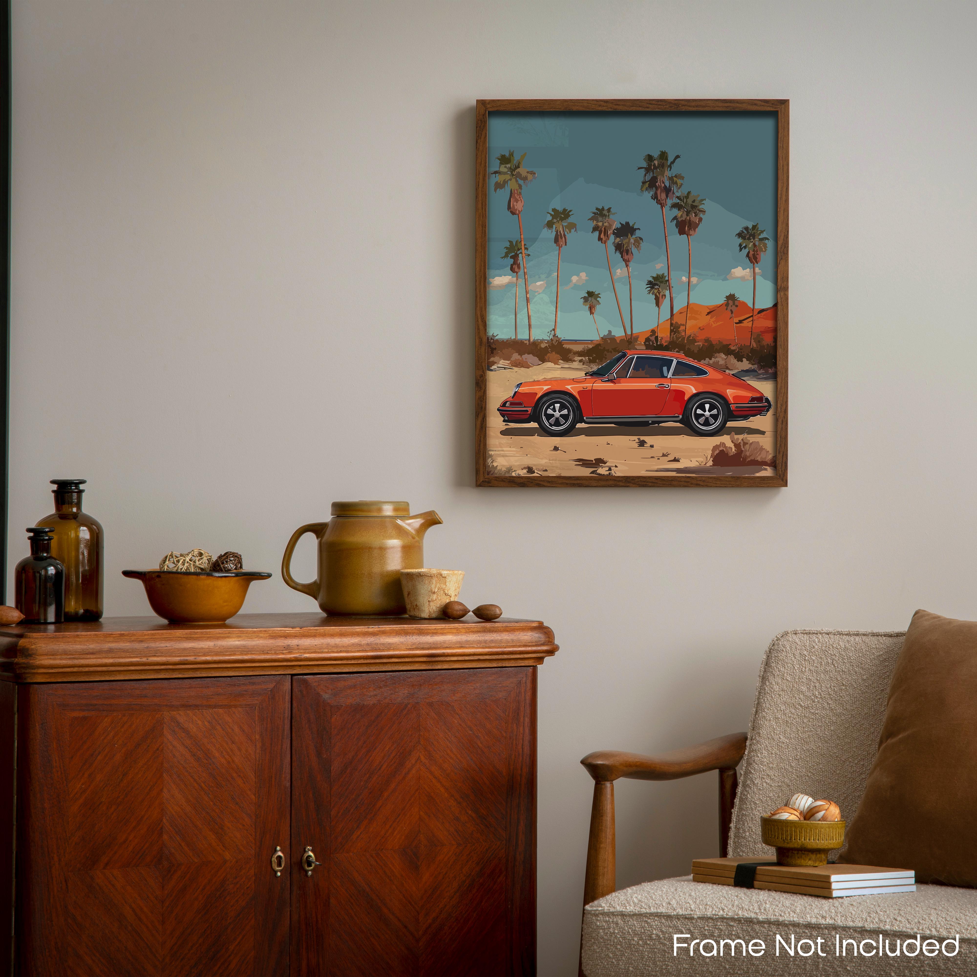 Aerodynamic - Car Poster