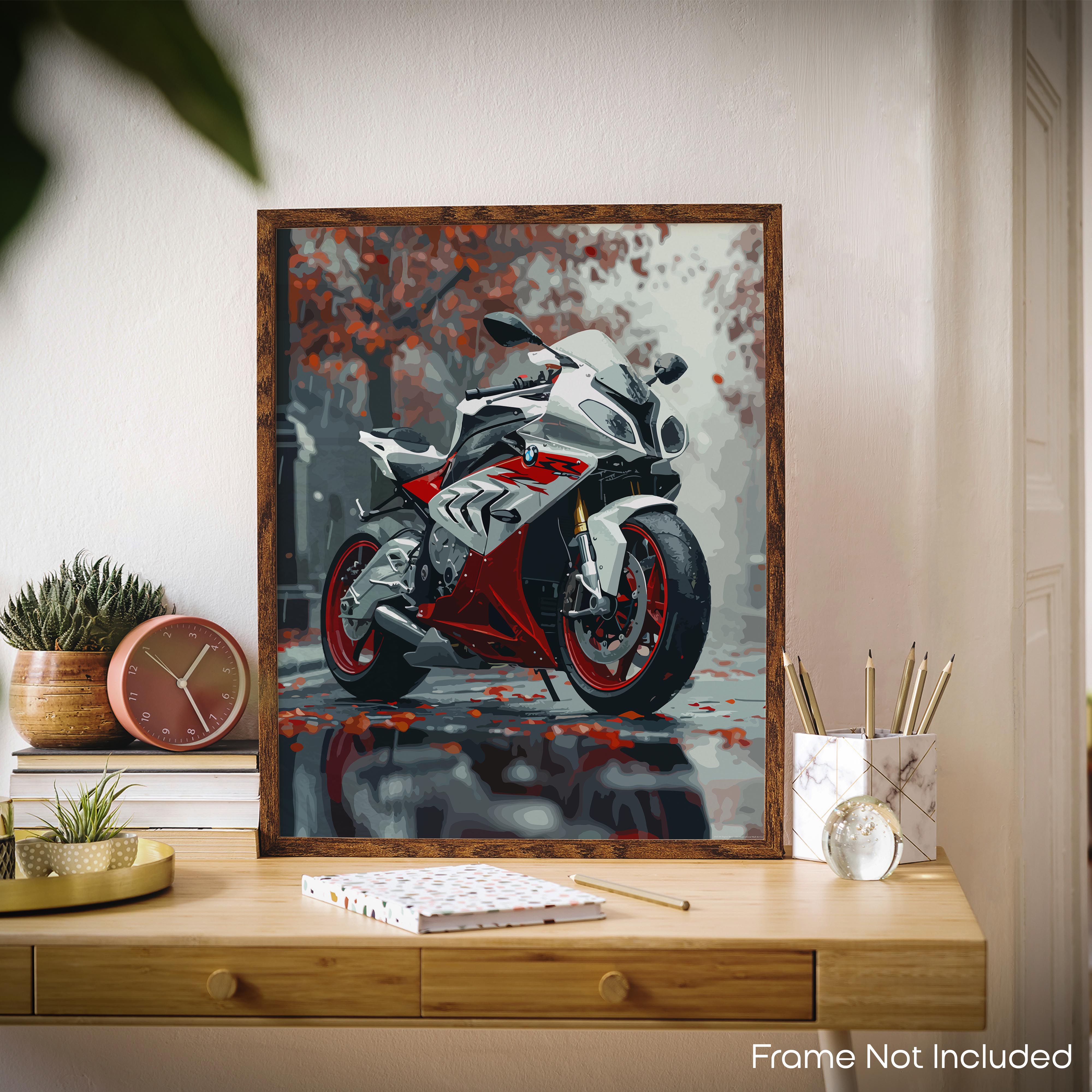 Resilient - Motorcycle Poster