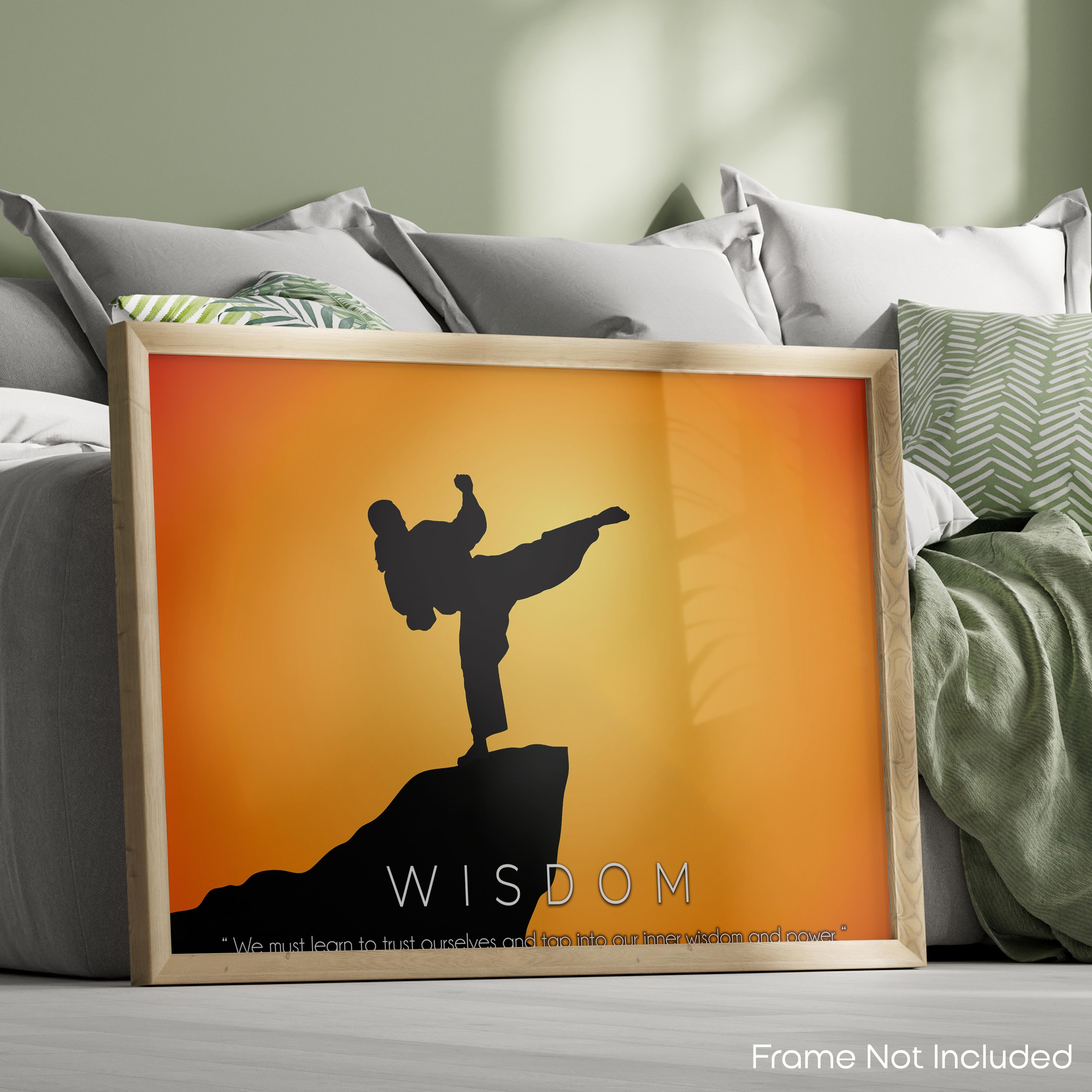 Wisdom - Martial Arts Poster
