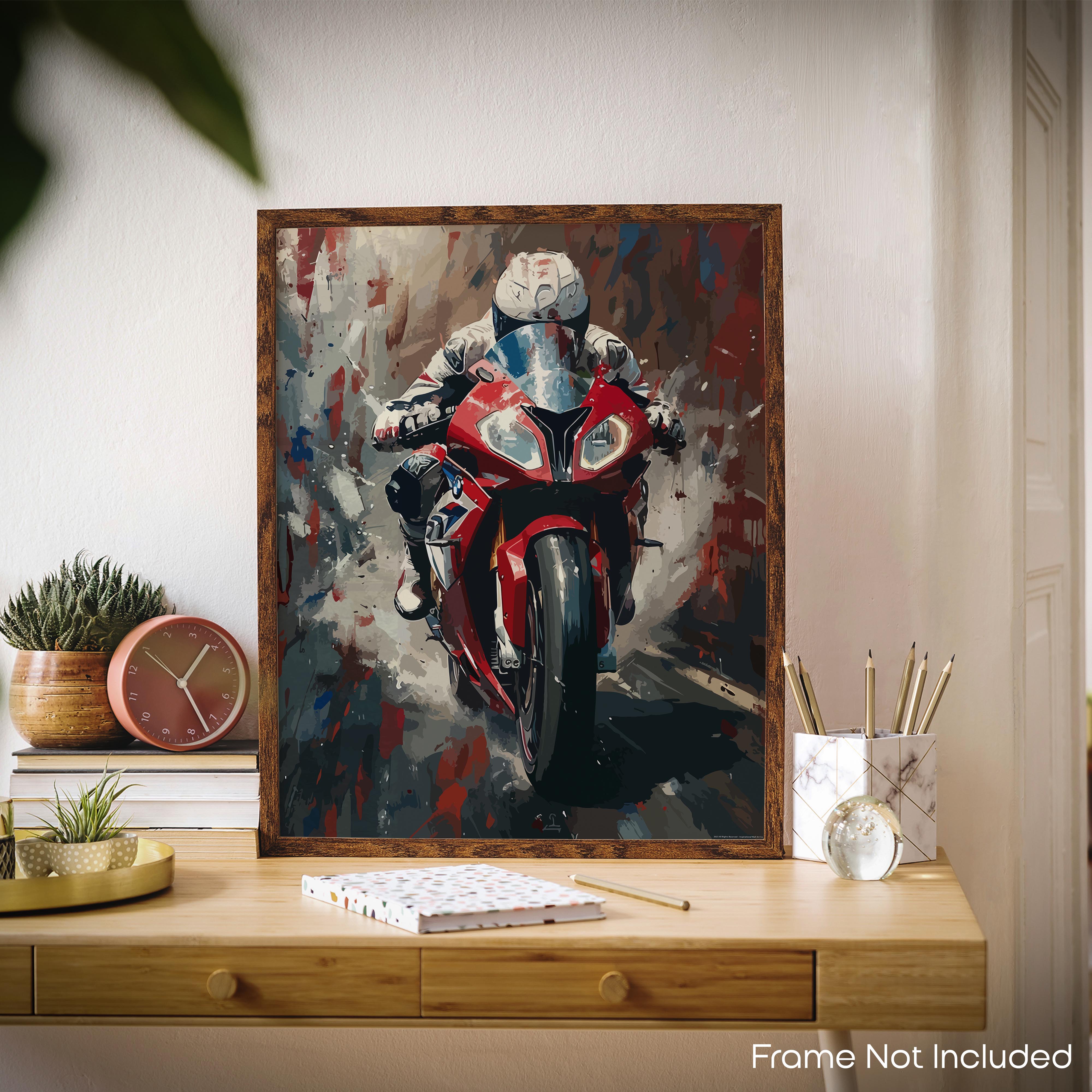 Sassy - Motorcycle Poster