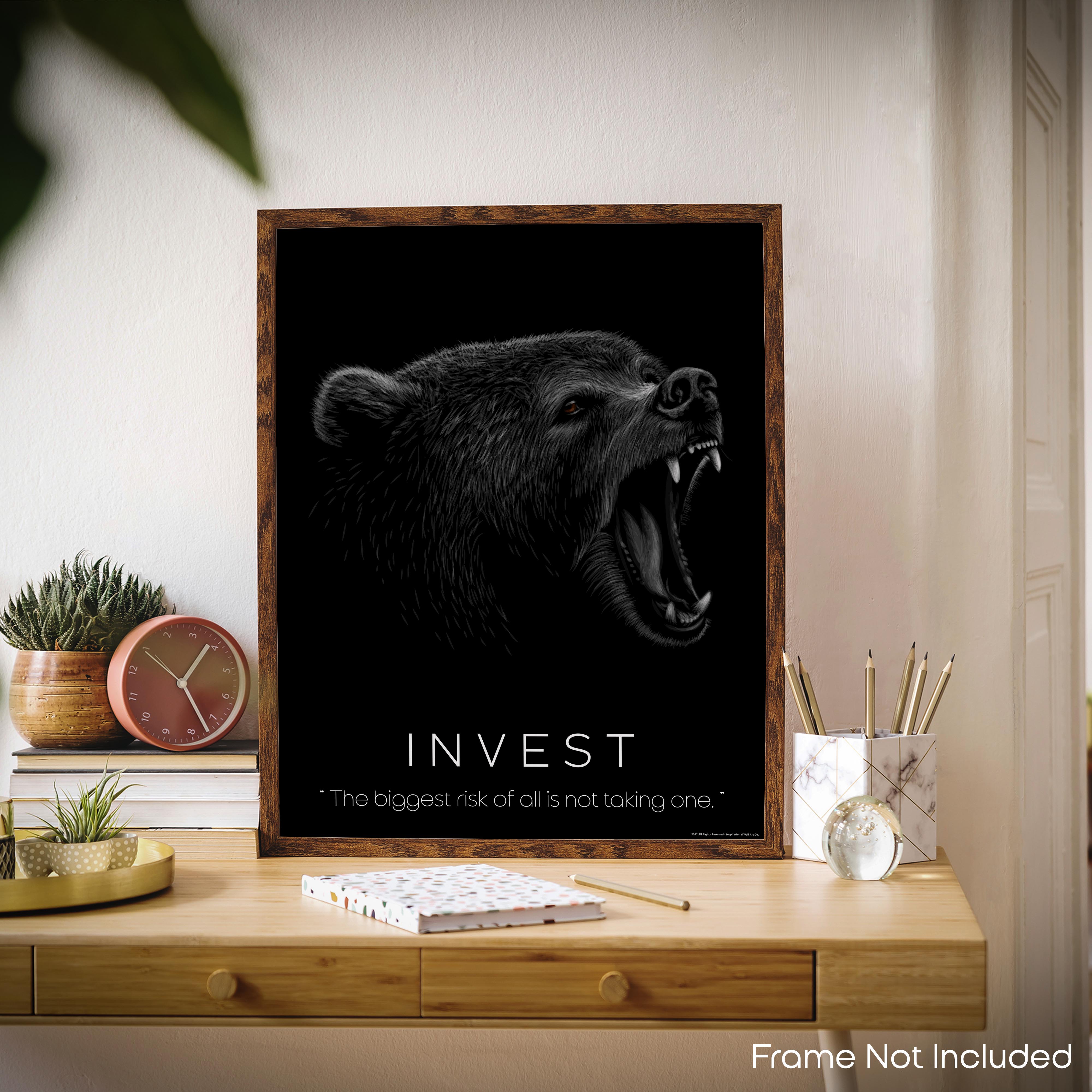 Invest - Stock Market Poster
