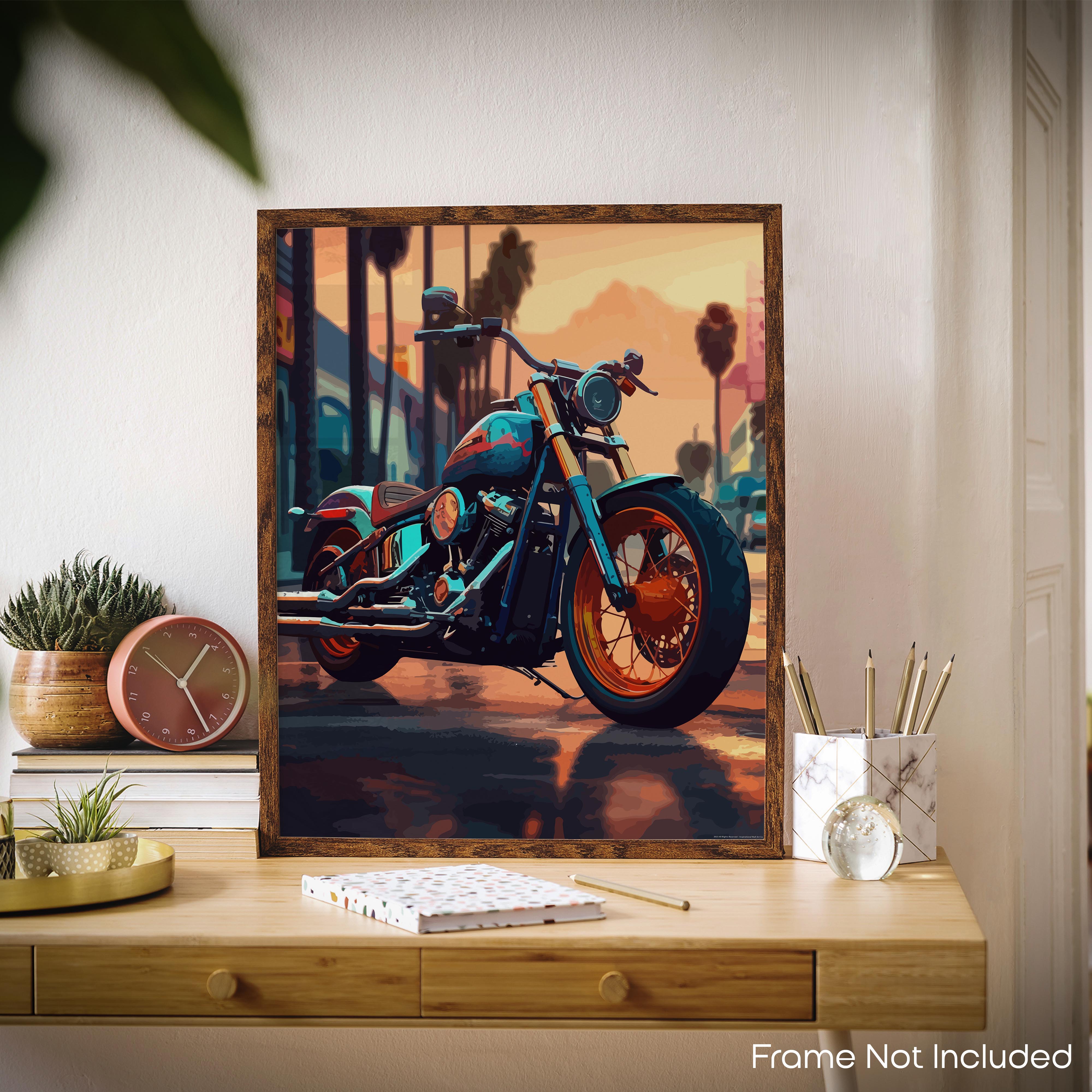 Compact - Motorcycle Poster