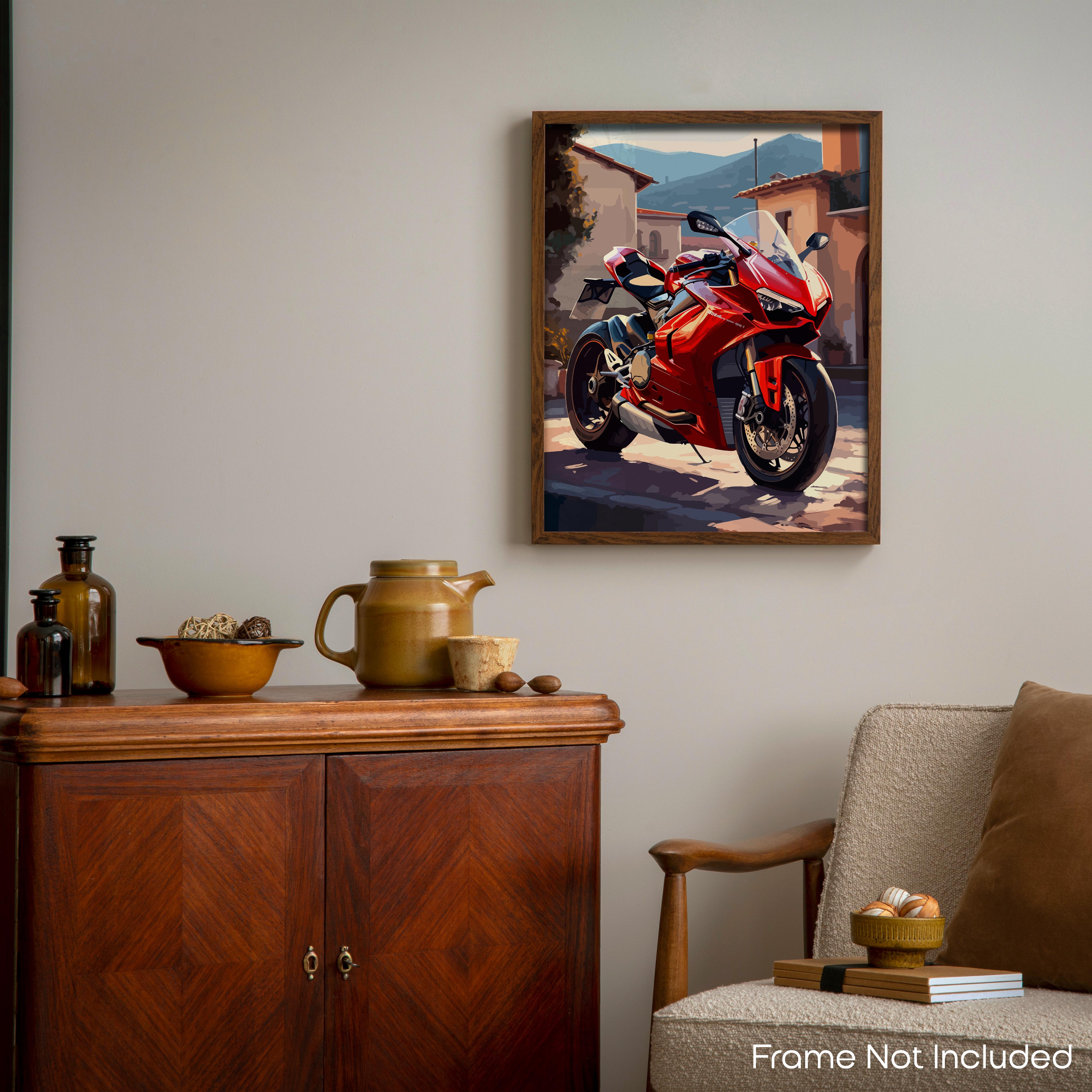 Rush - Motorcycle Poster