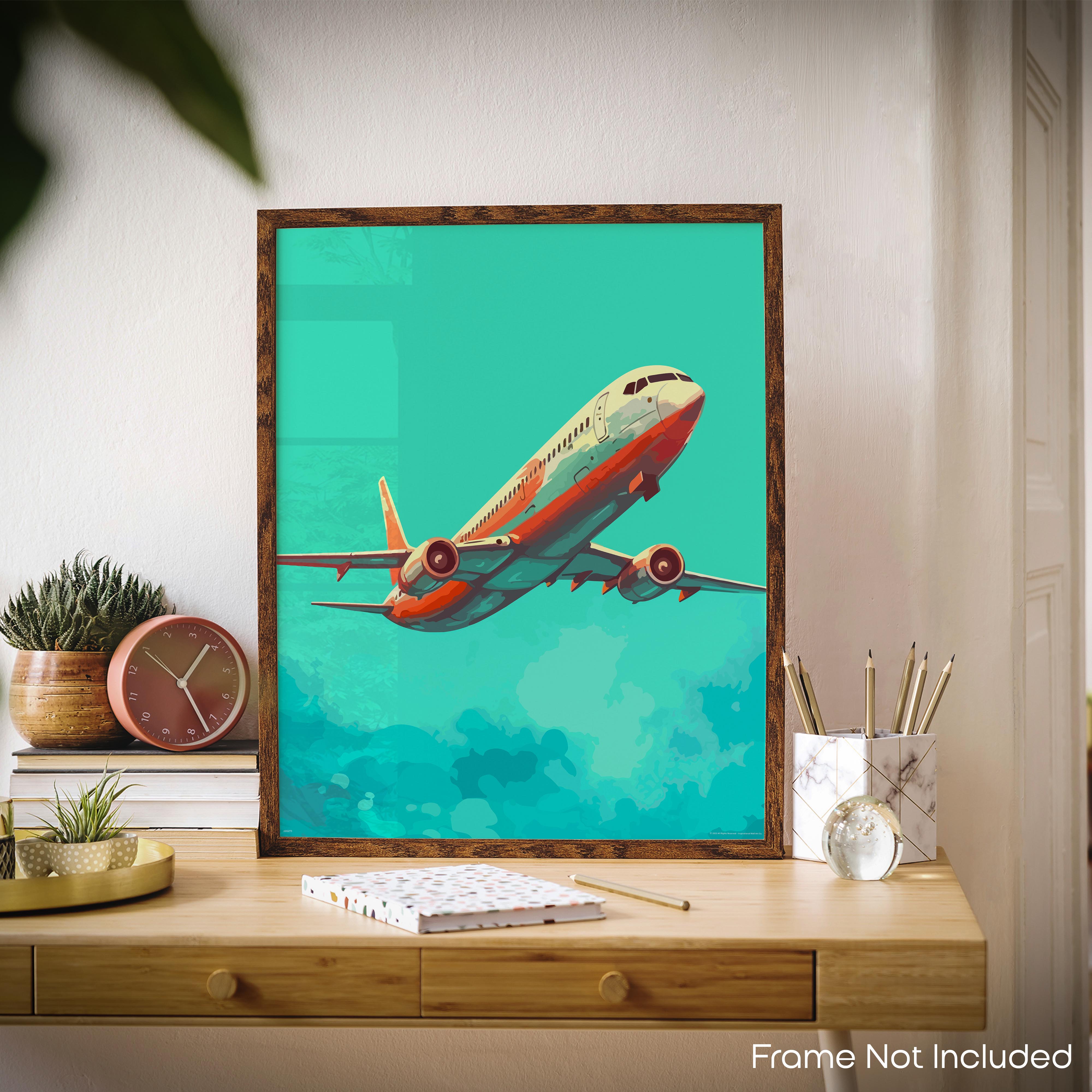 Skybound - Airplane Poster