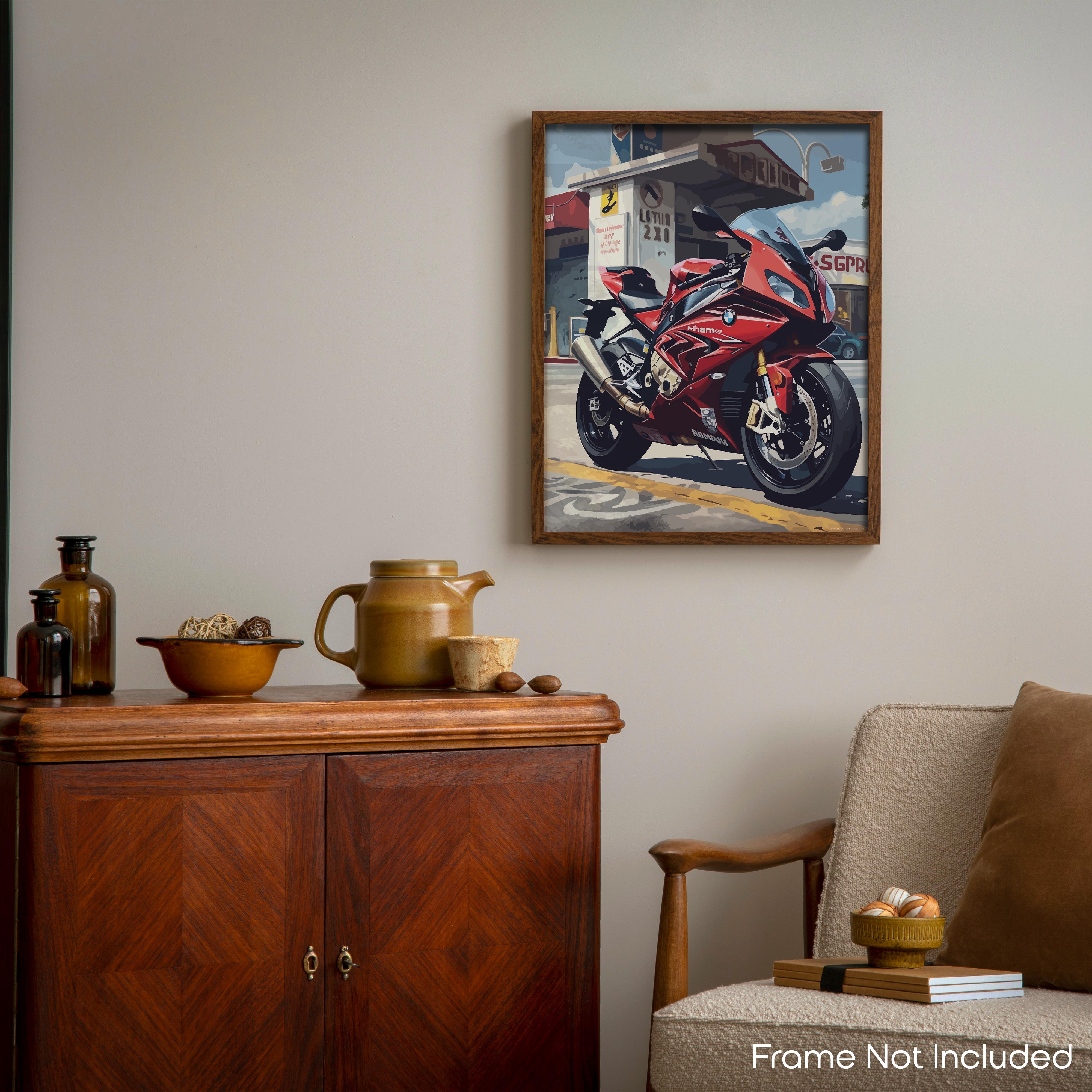 Speedster - Motorcycle Poster