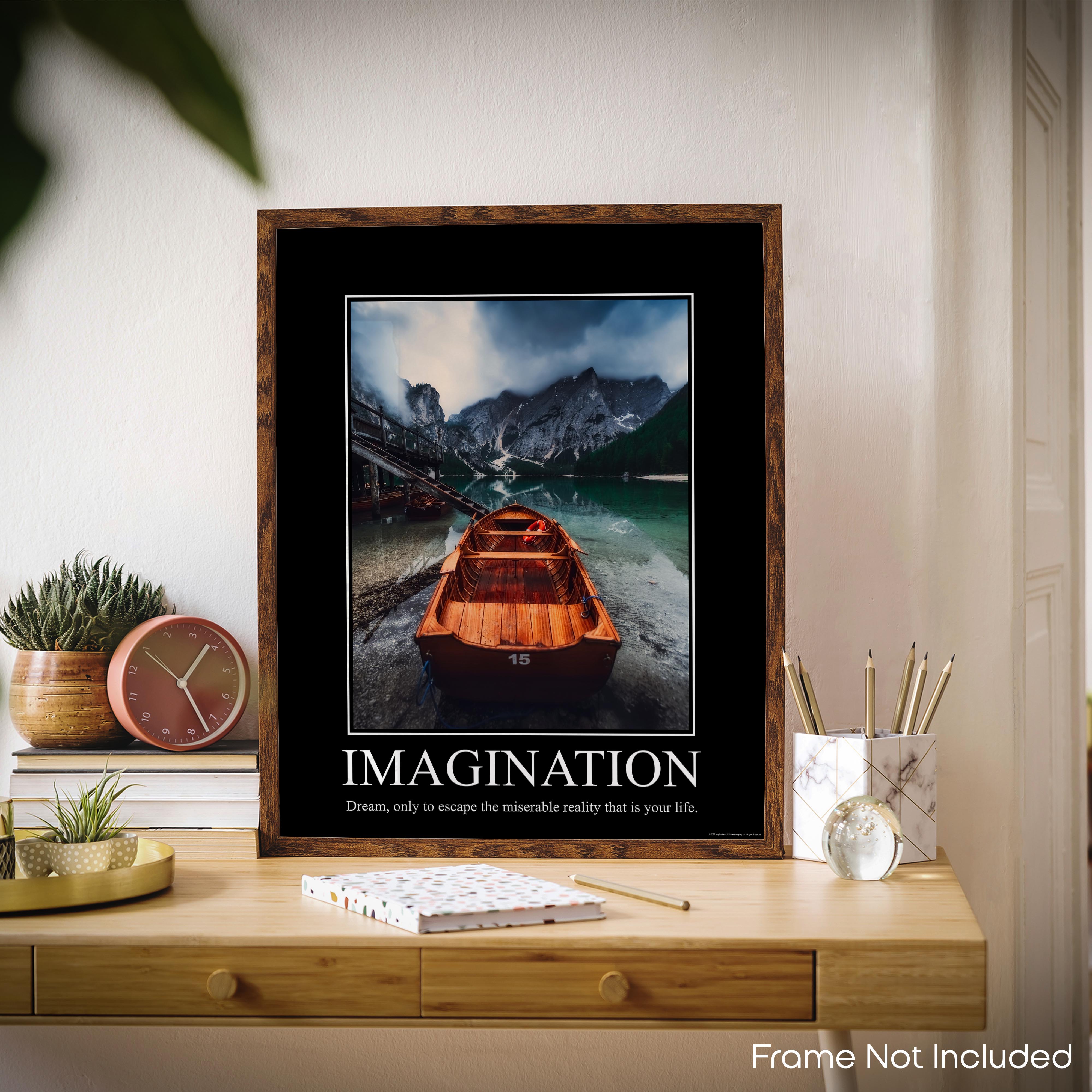 Imagination - Demotivational Poster