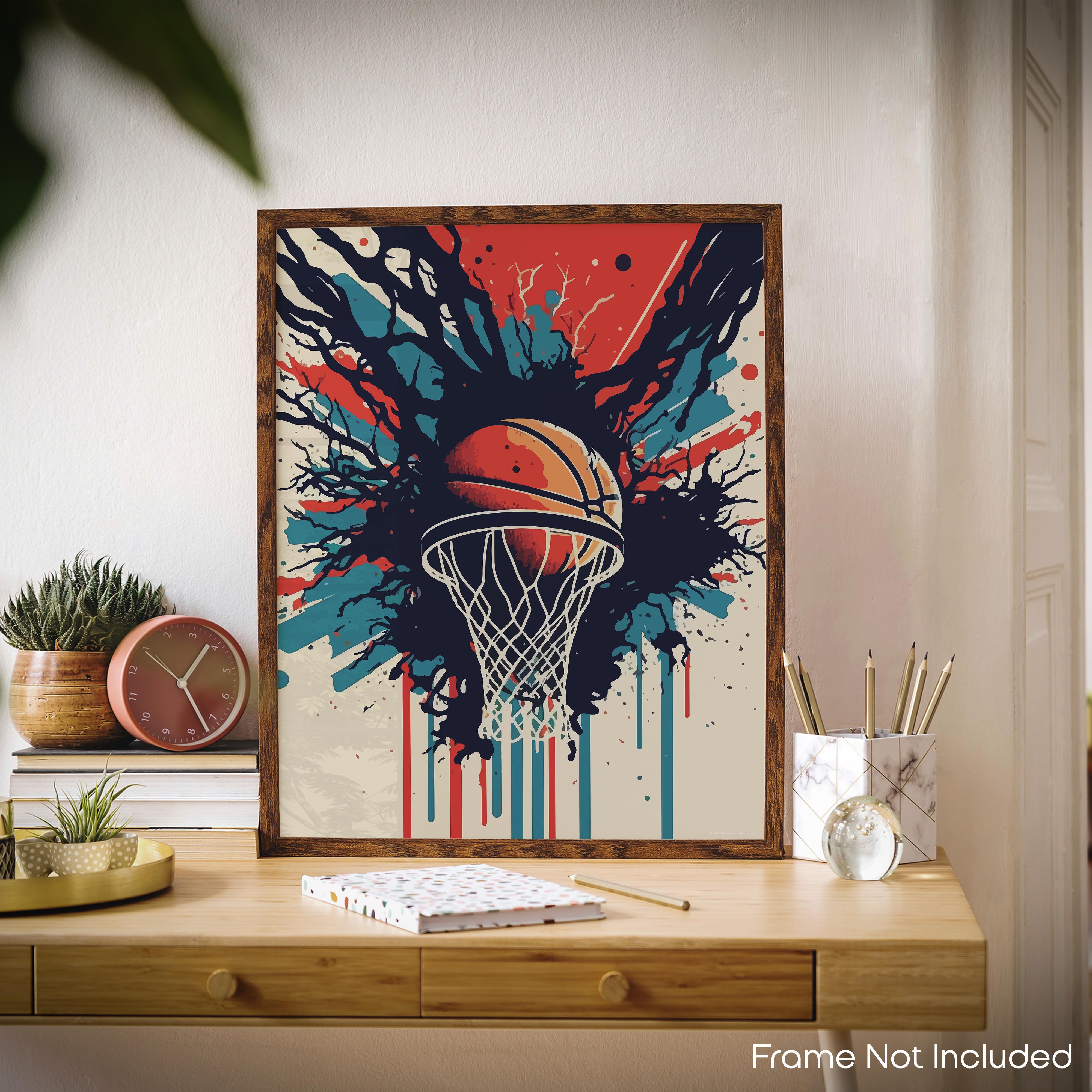 Dribble - Basketball Poster