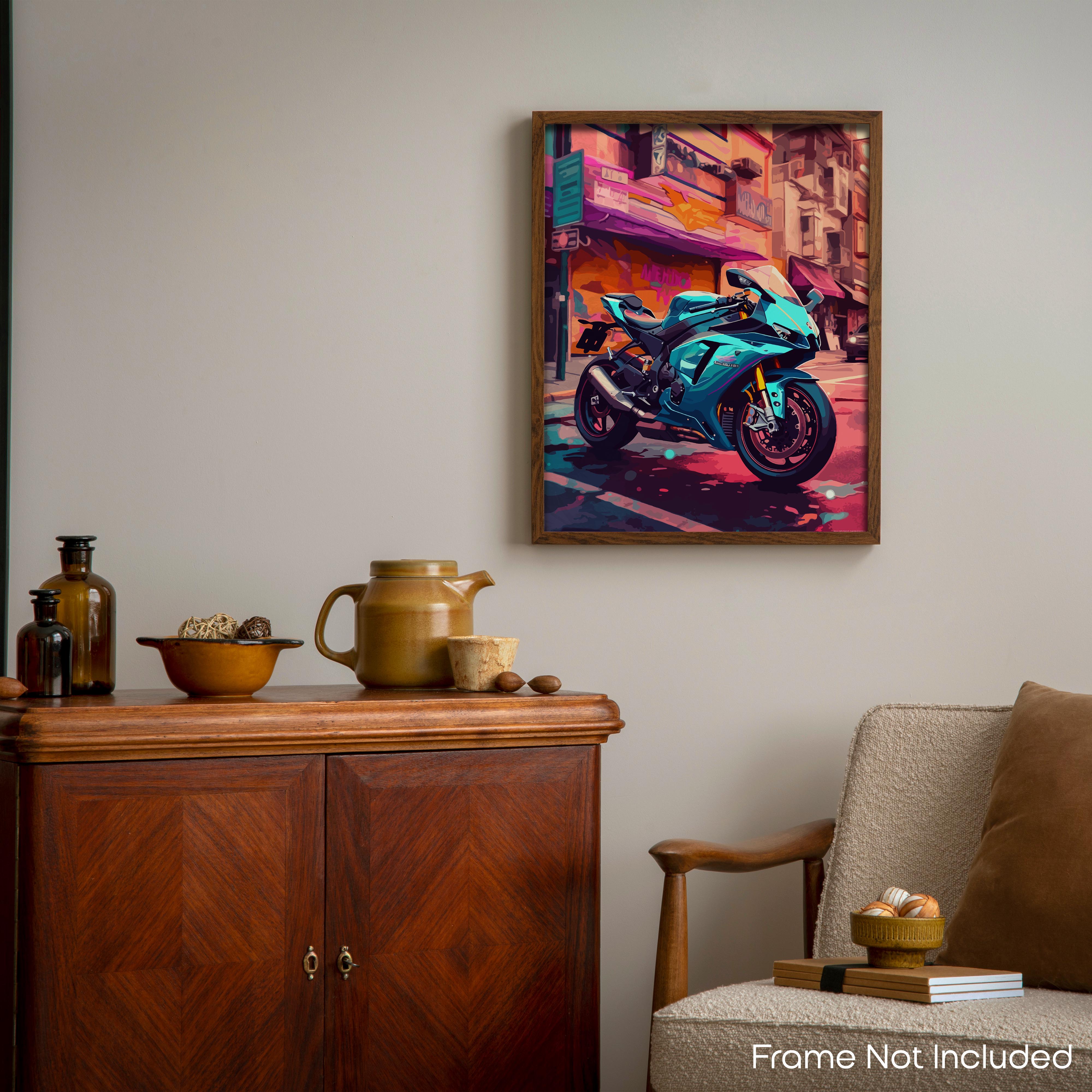 Graceful - Motorcycle Poster