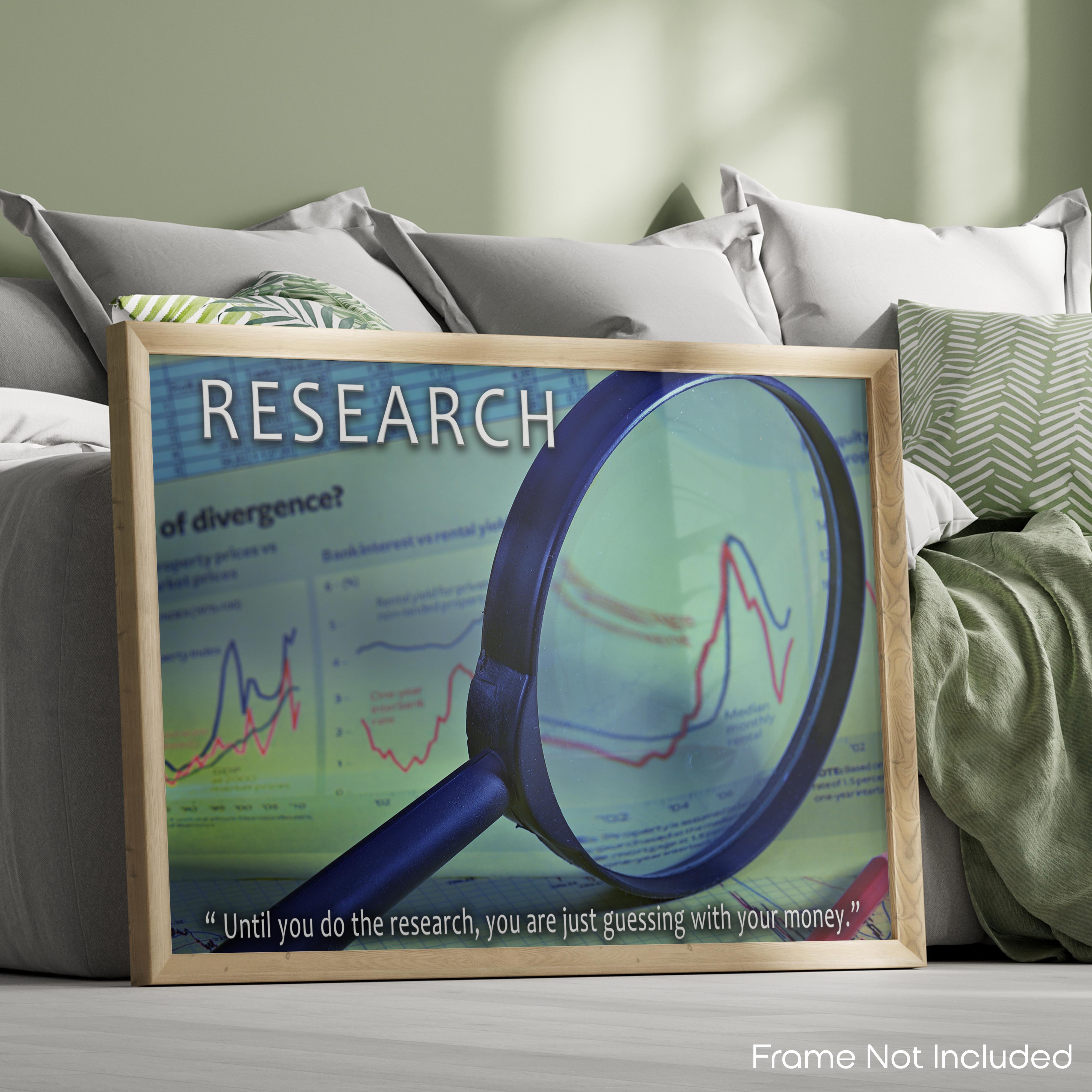 Research - Stock Market Poster