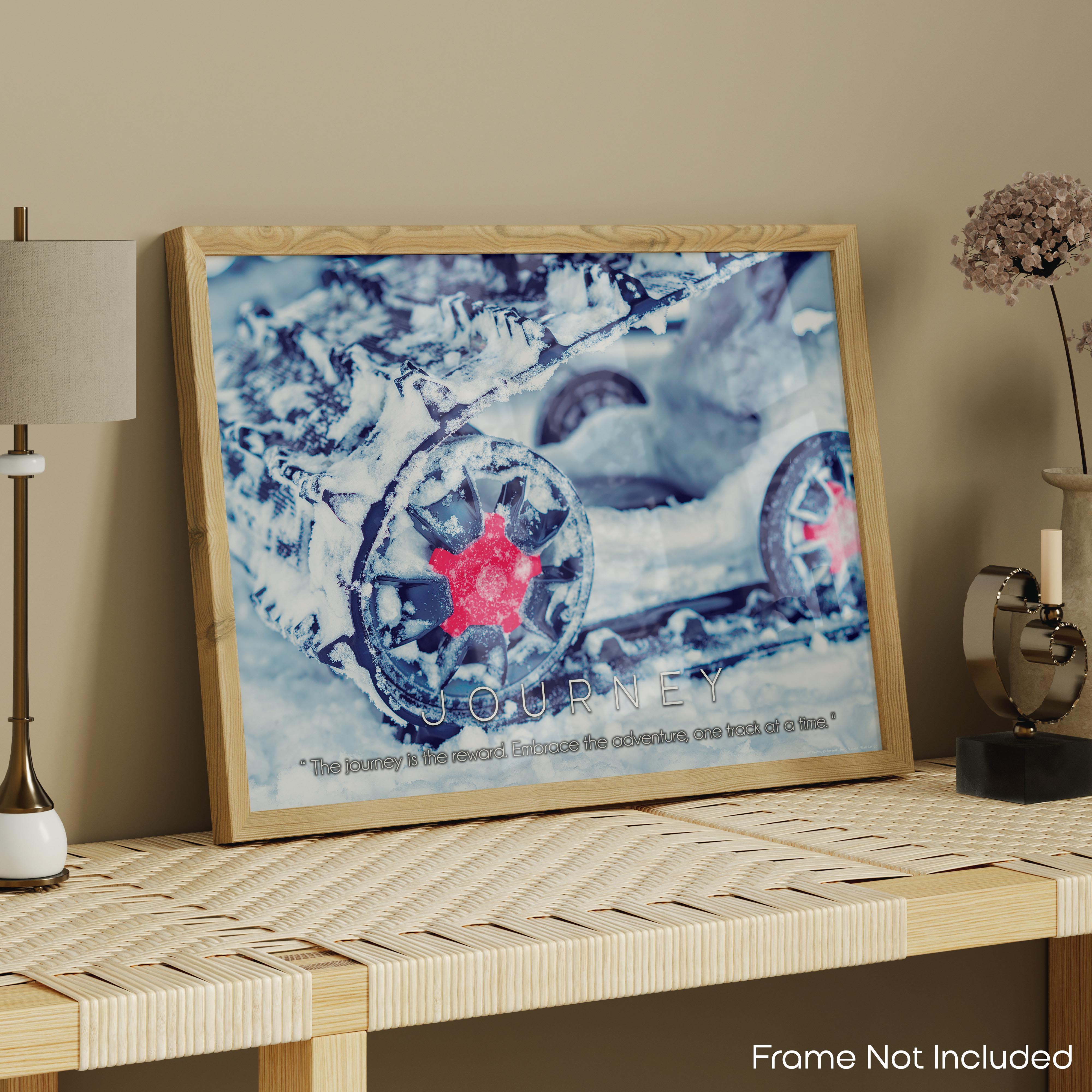 Adventure - Snowmobile Poster