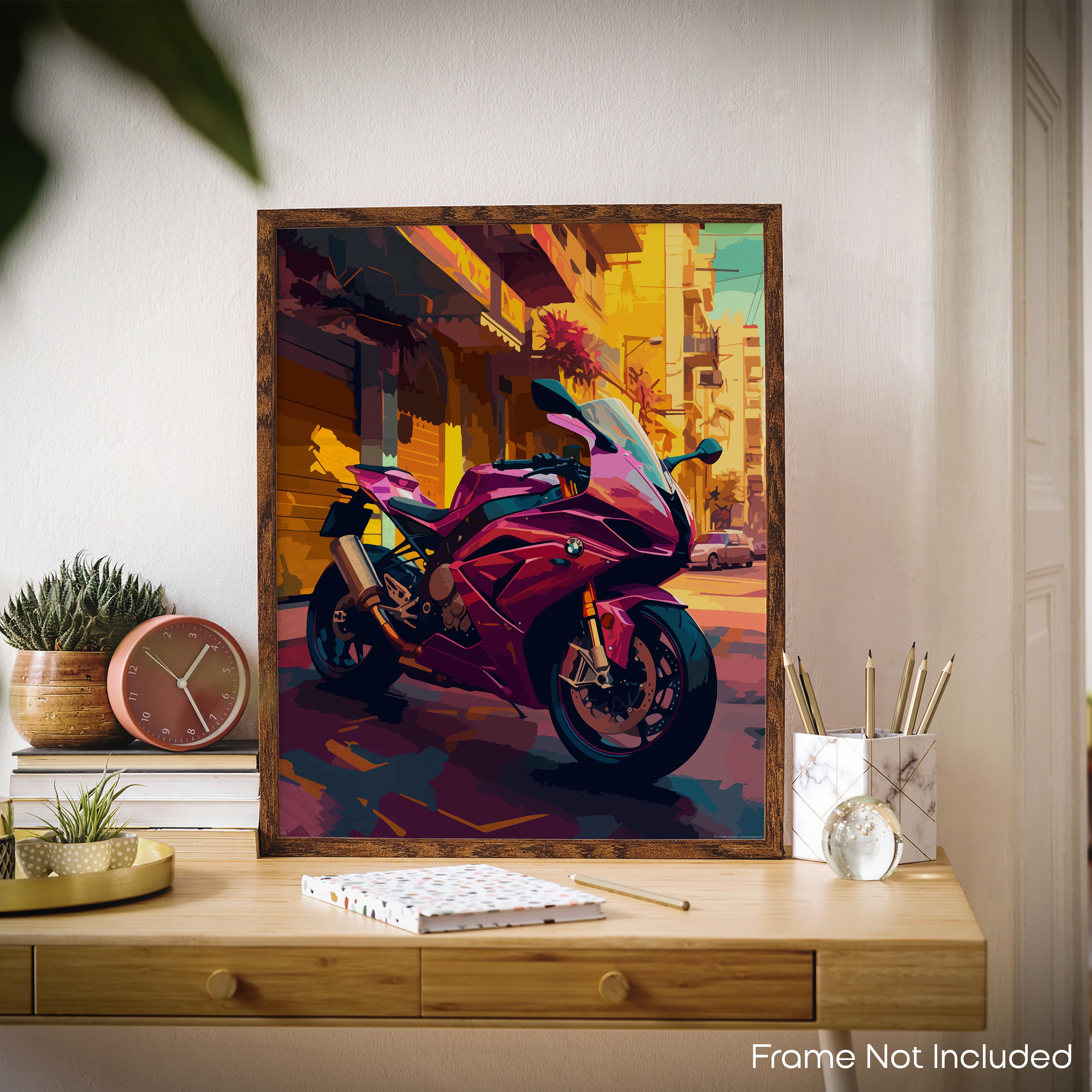 Buoyant - Motorcycle Poster