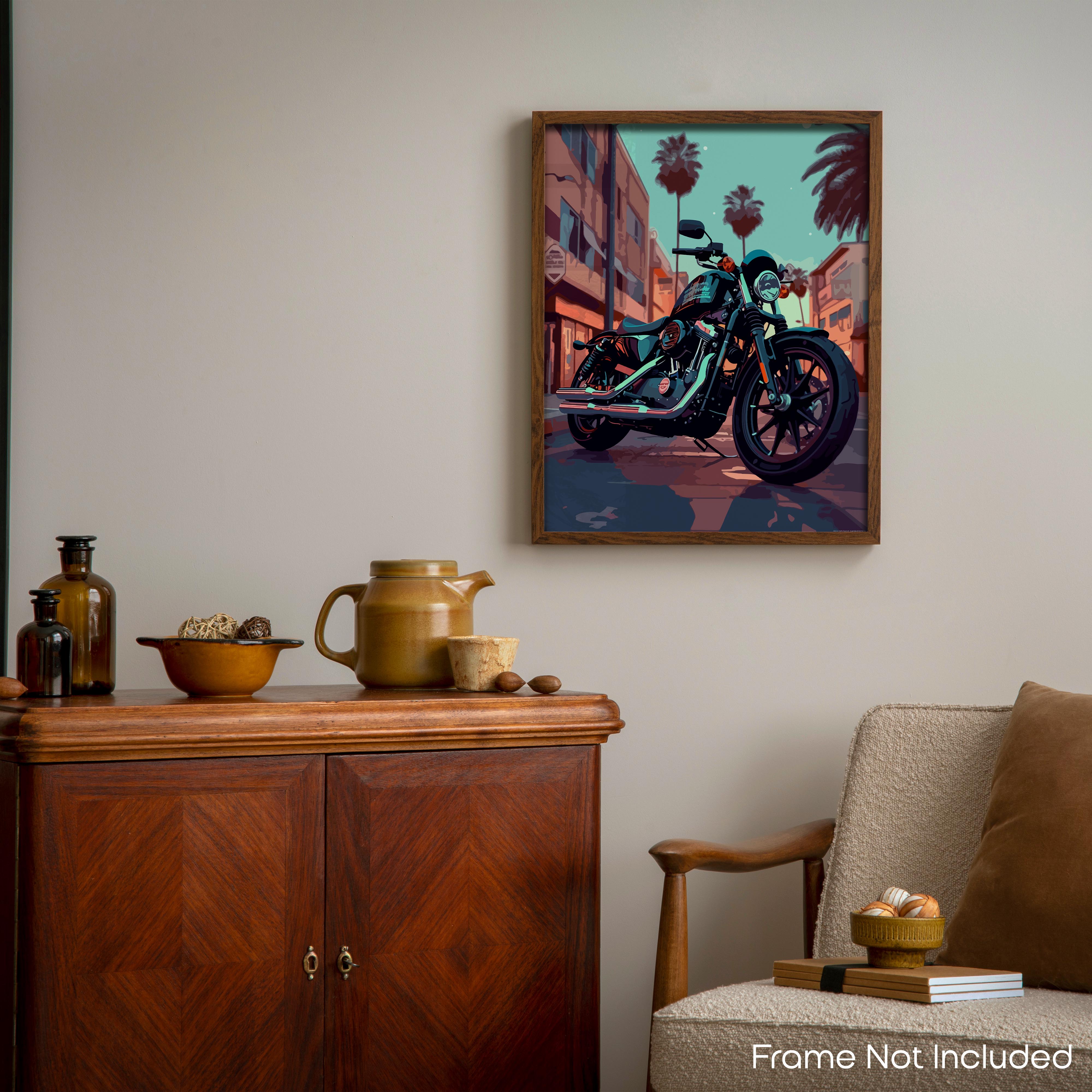 Intense - Motorcycle Poster