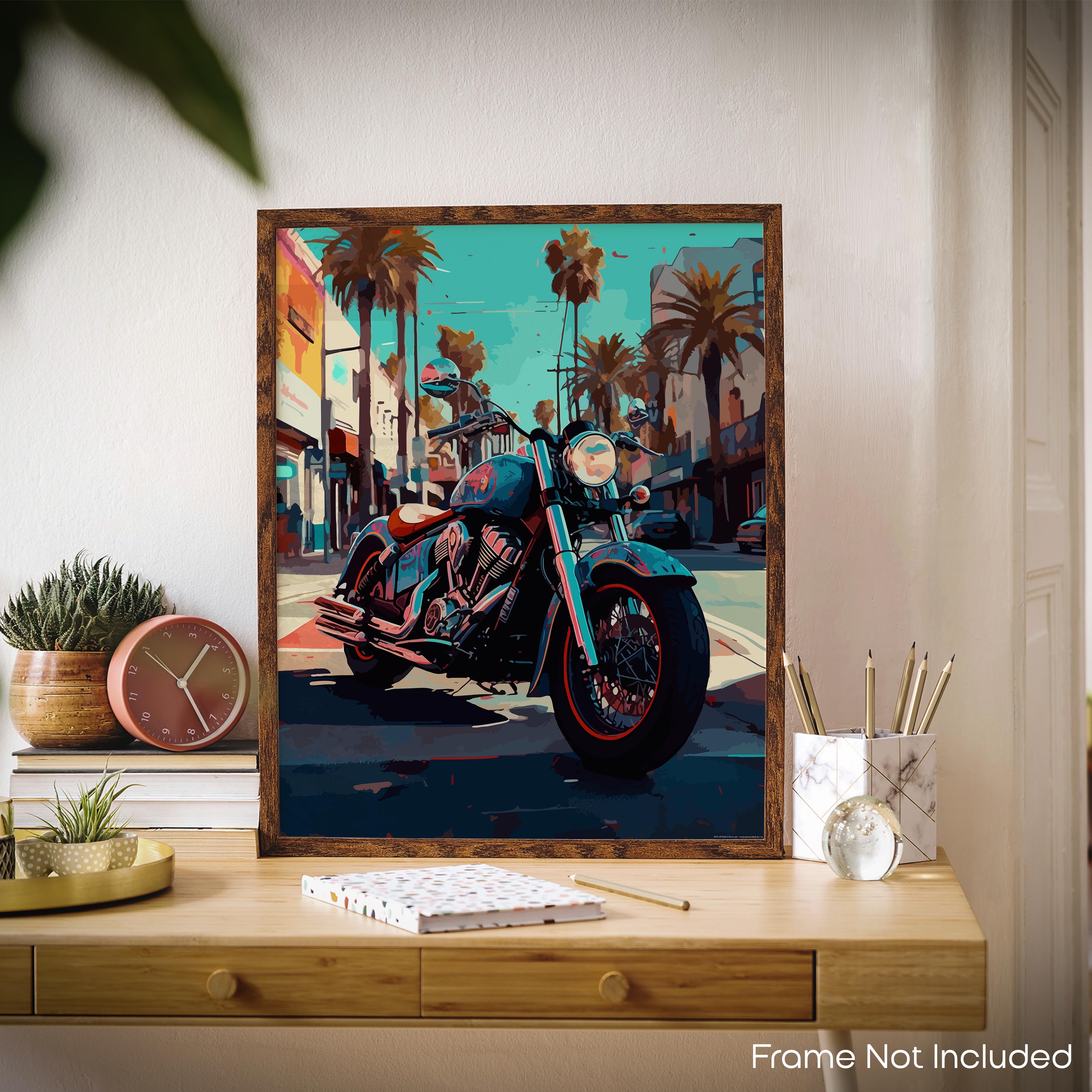 Dexterous - Motorcycle Poster