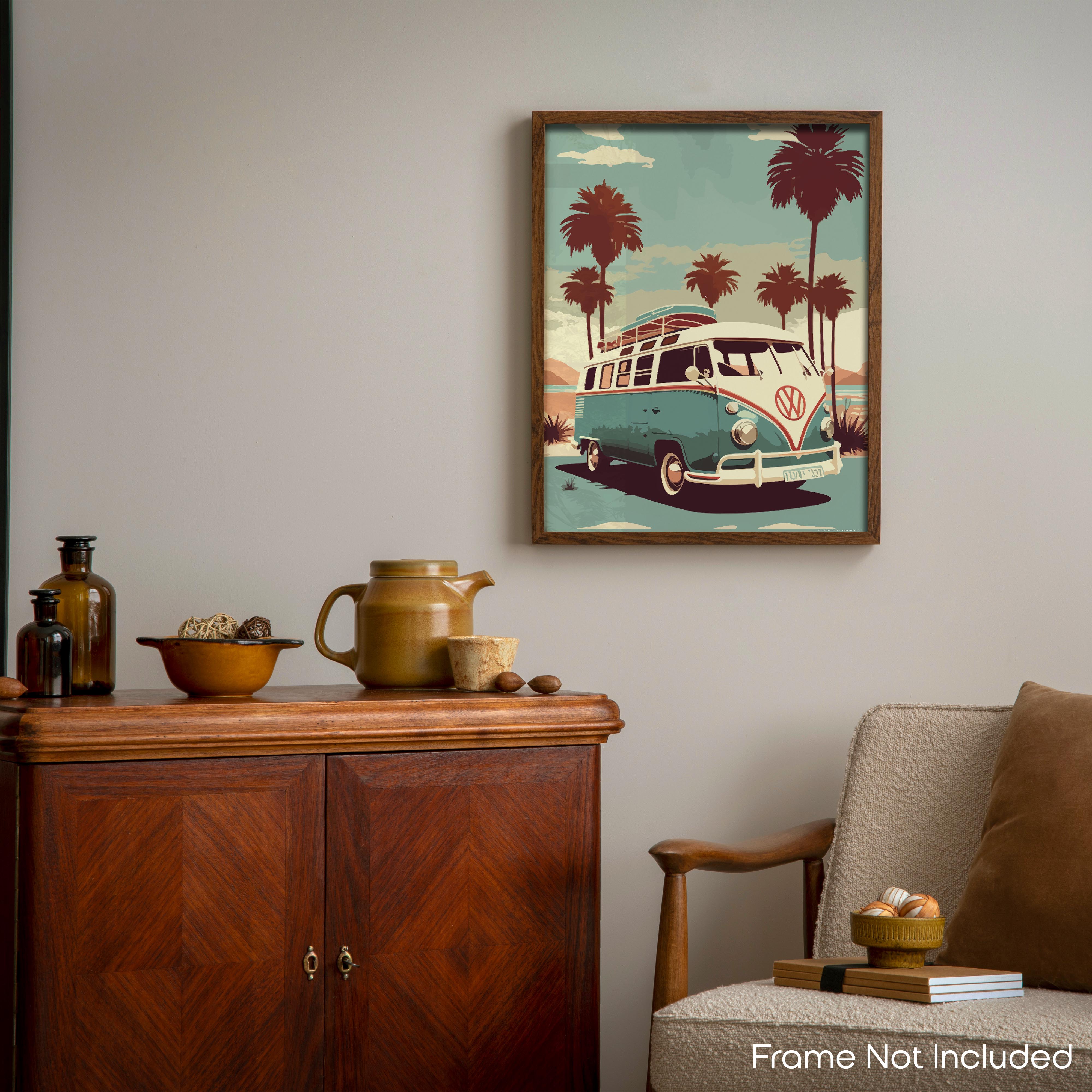 Blue - Volkswagen Poster