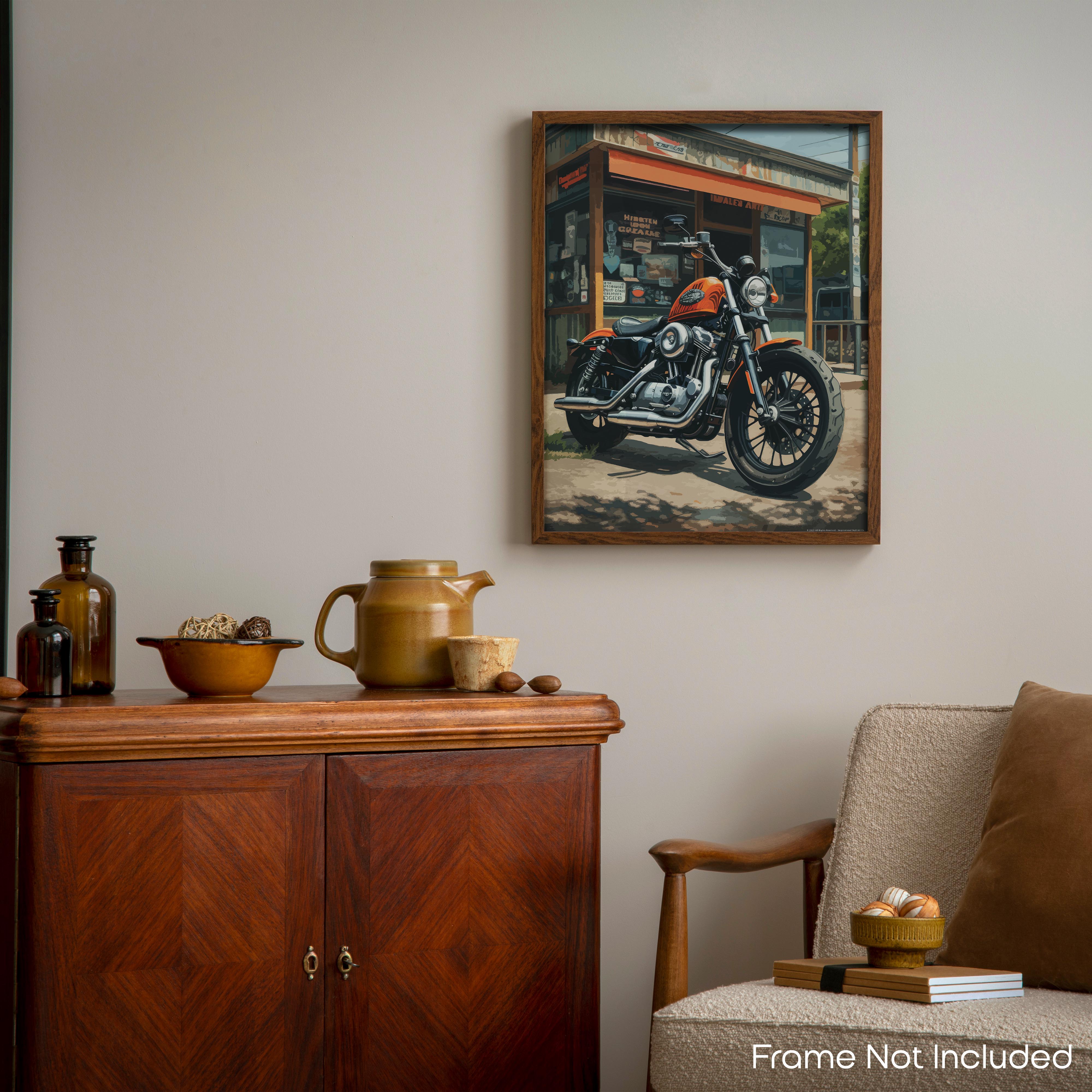 Motor Maverick - Motorcycle Poster