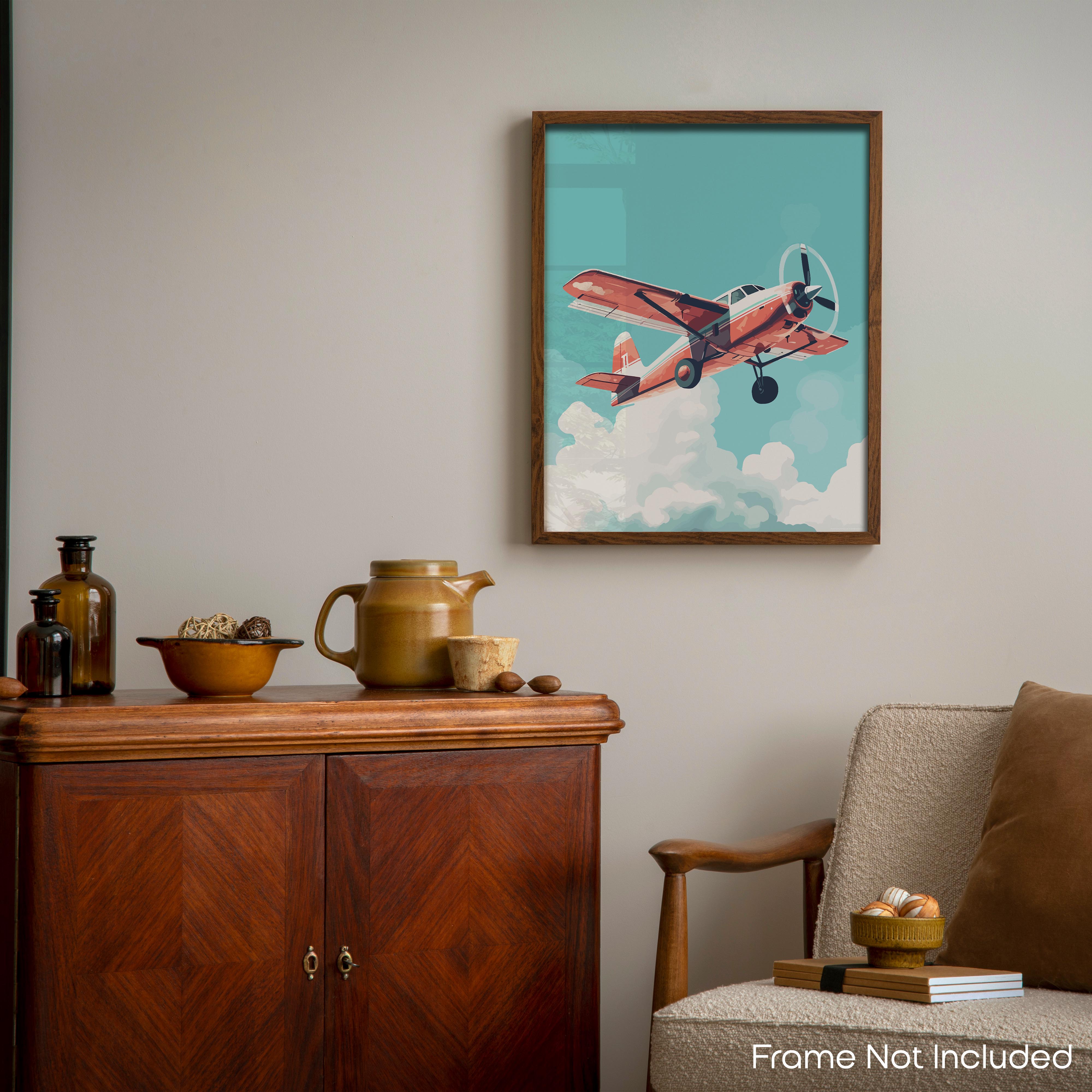 Flyer - Airplane Poster