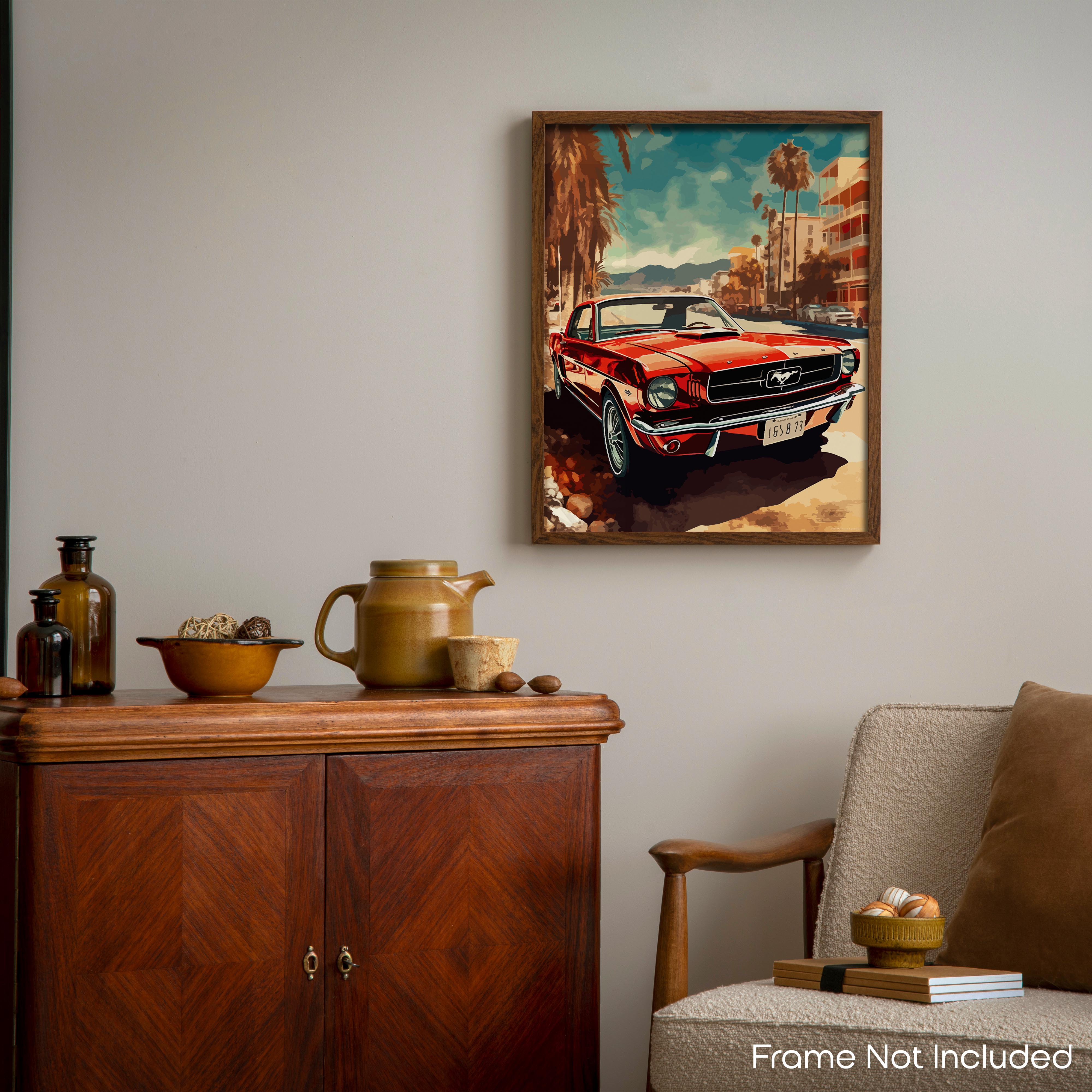 Retro - Car Poster