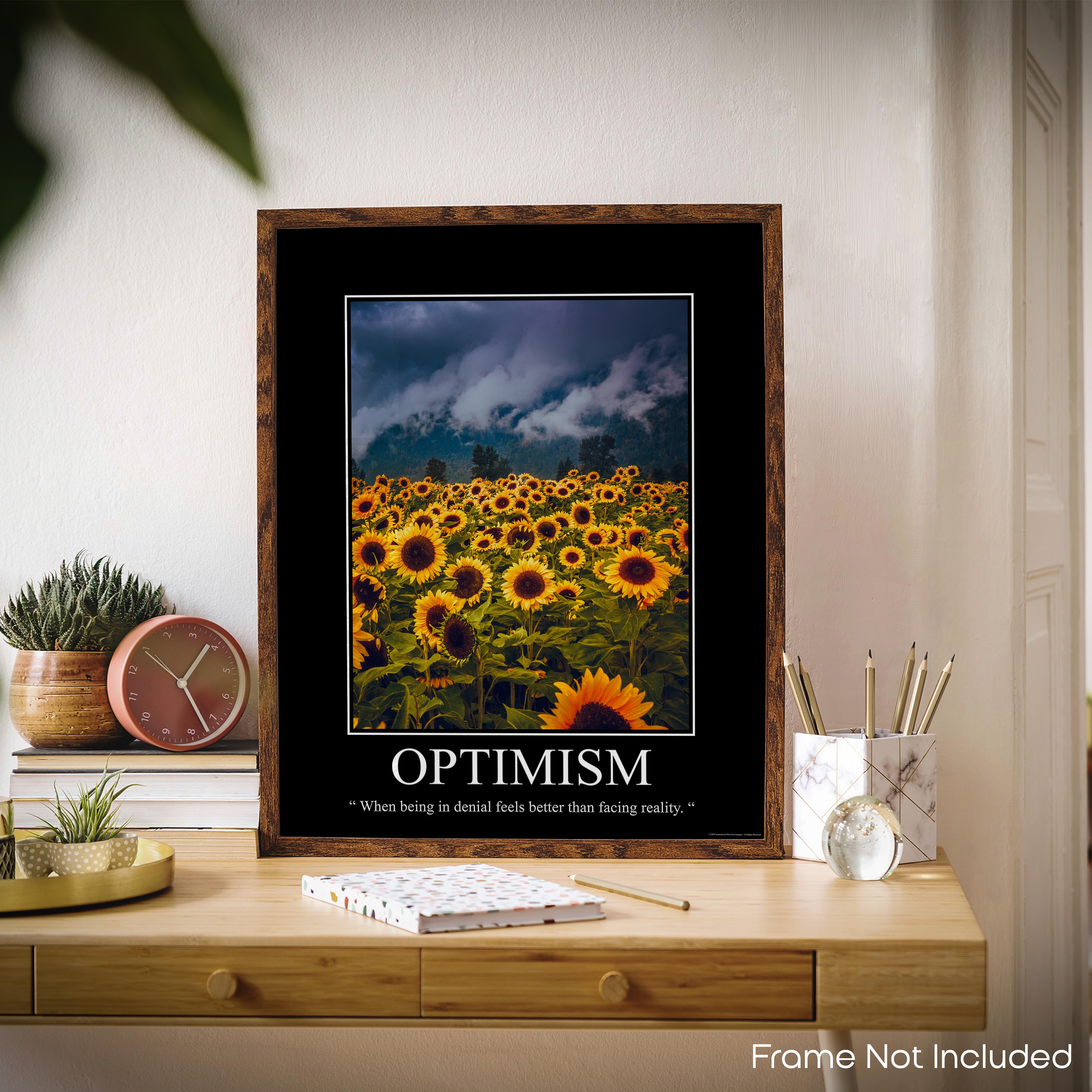 Optimism - Demotivational Poster