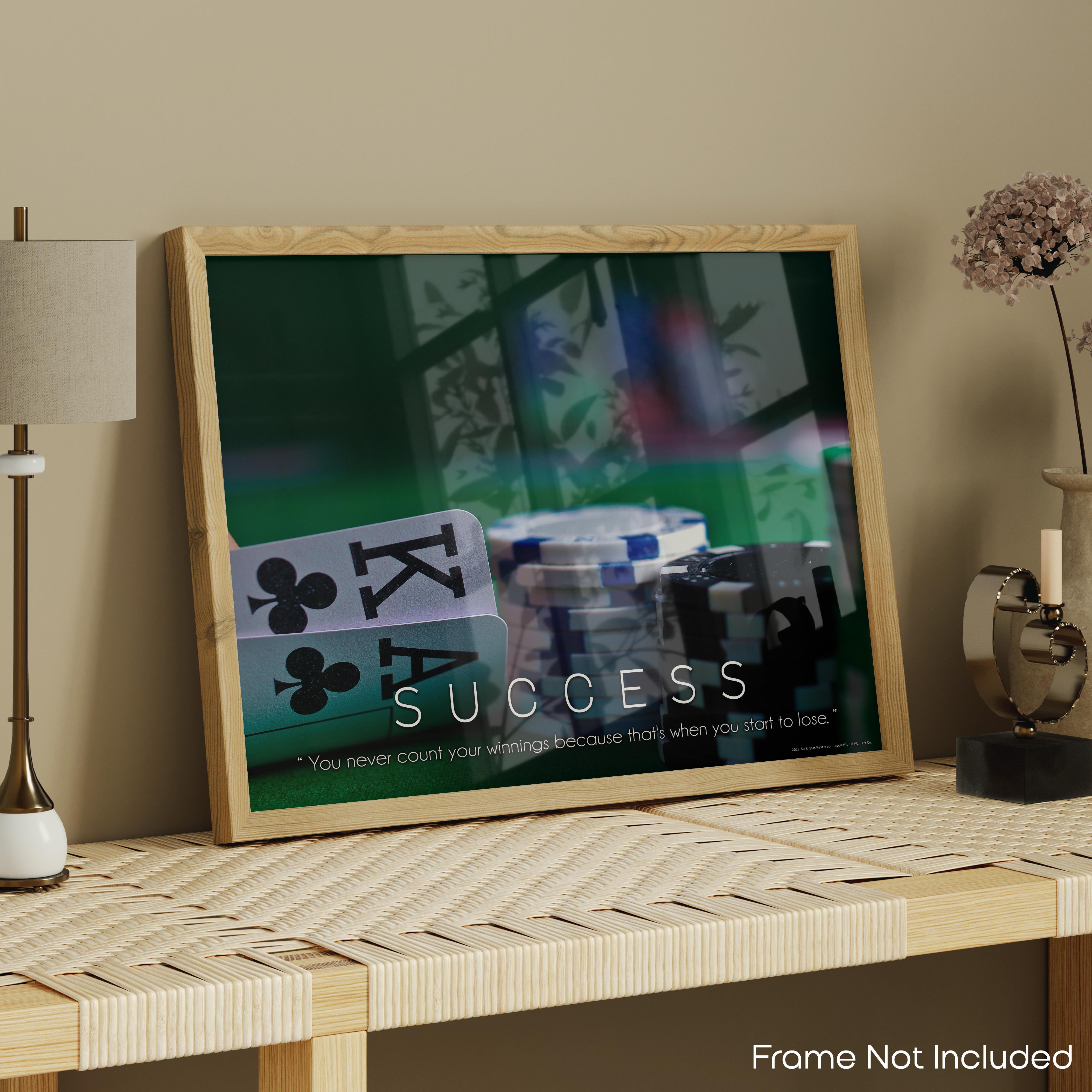 Success - Poker Poster