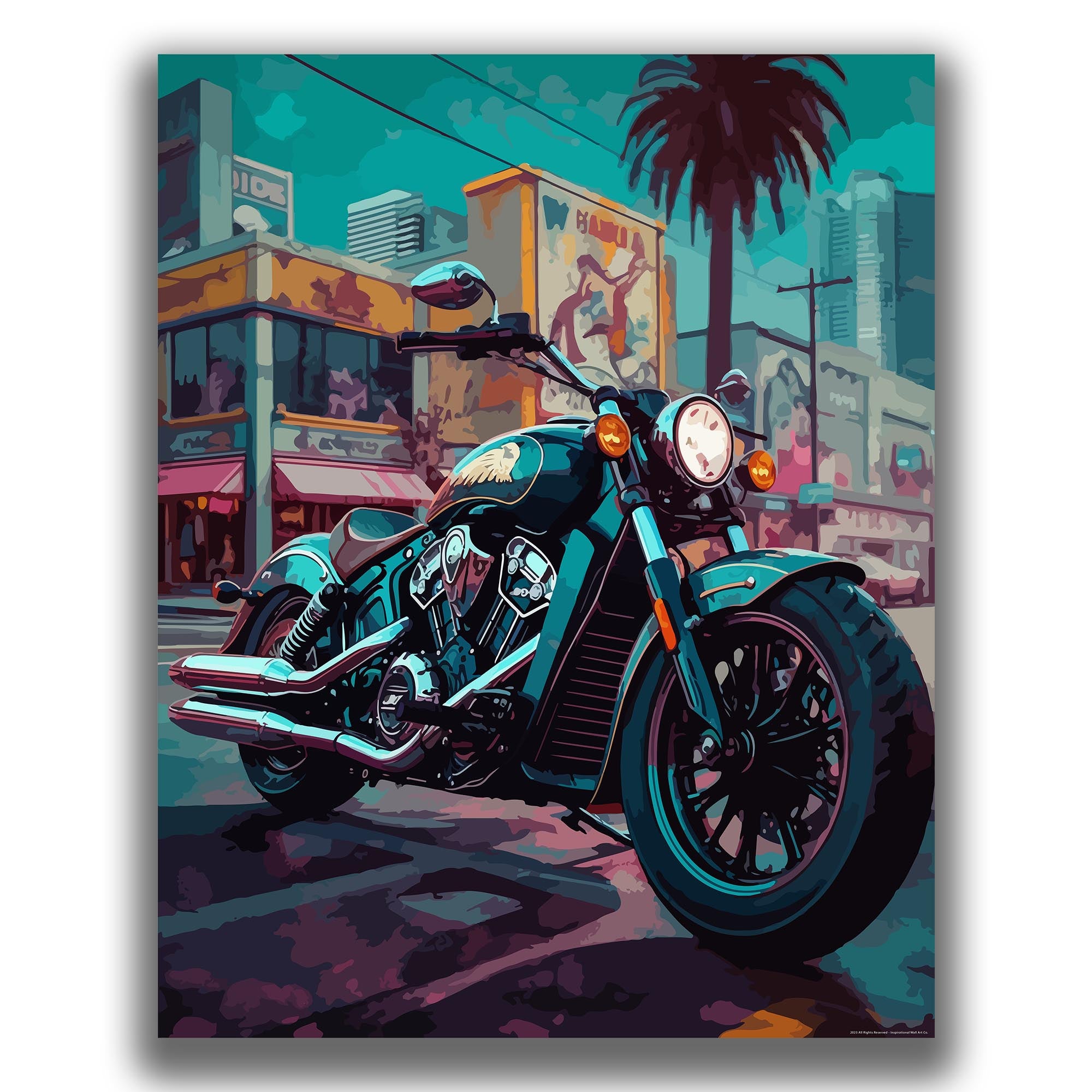 Dynamic - Motorcycle Poster