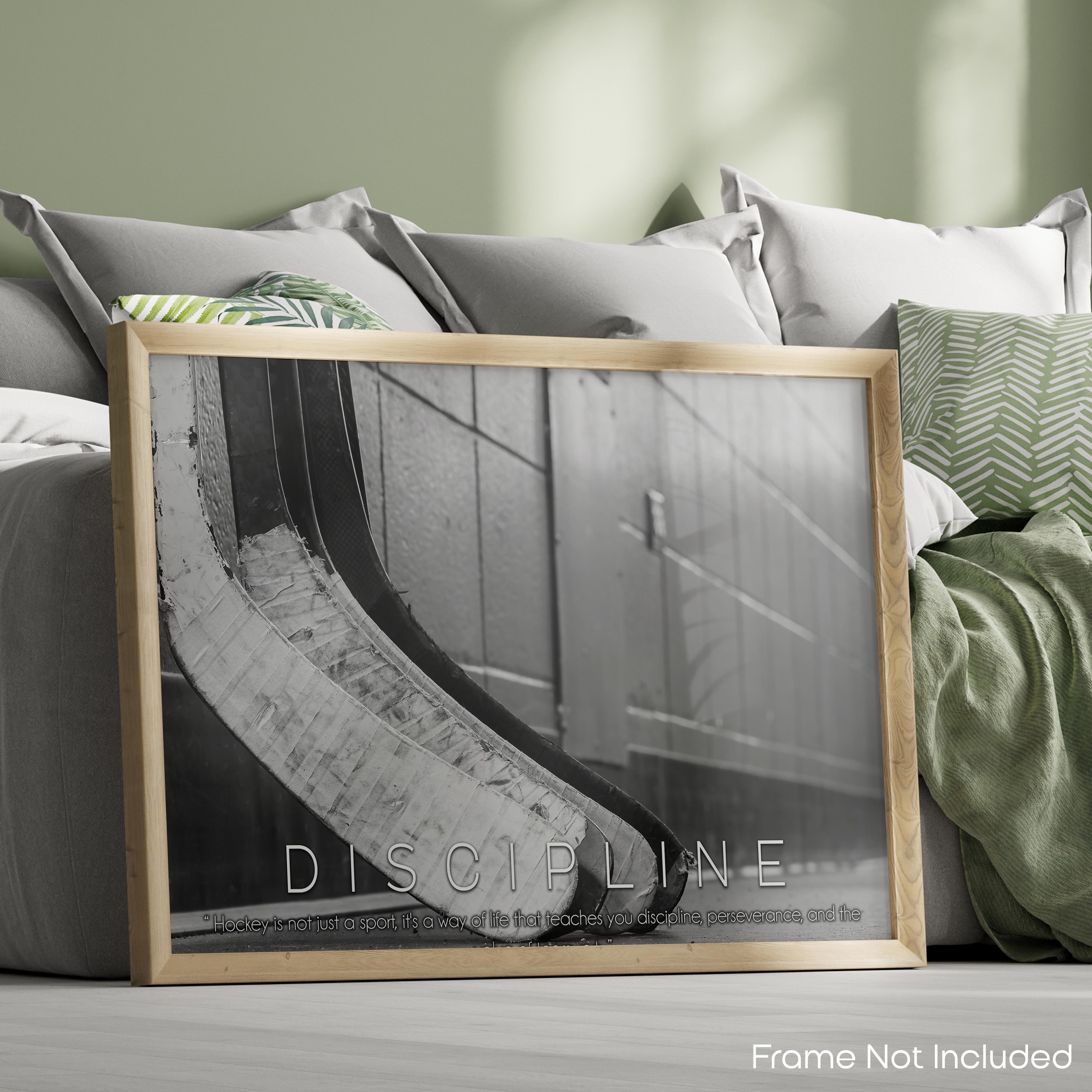 Discipline - Hockey Poster
