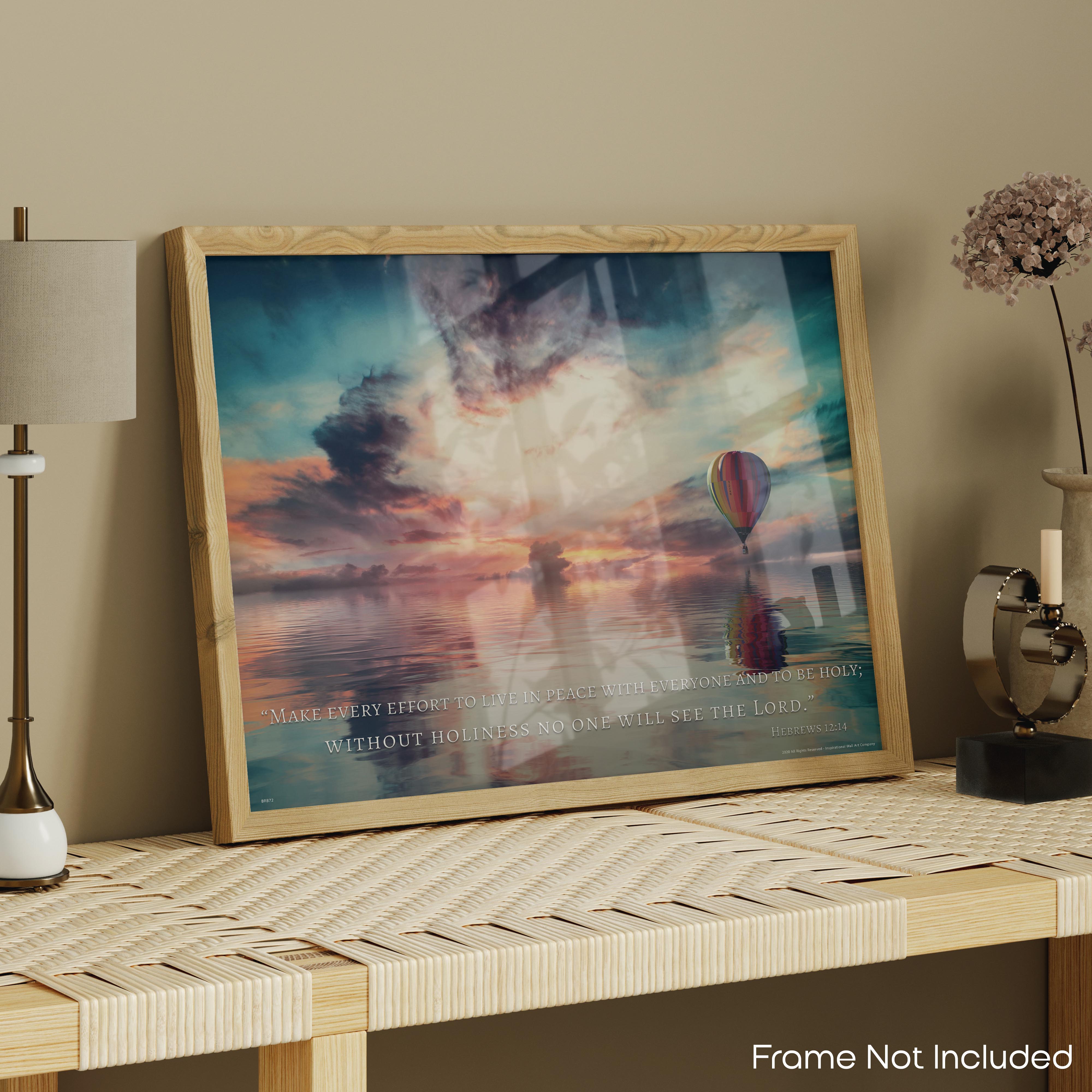 See The Lord - Religious Poster
