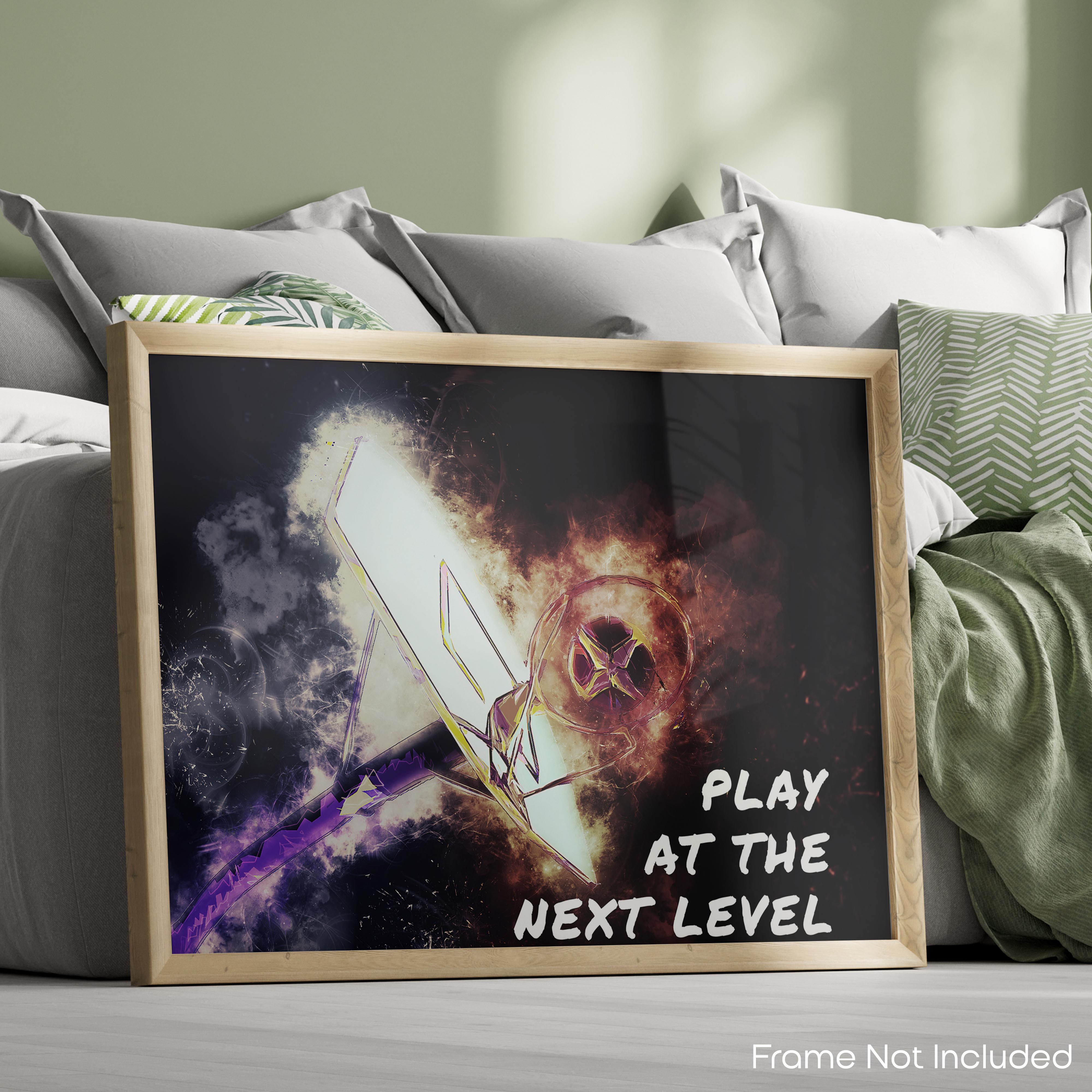 Play at The Next Level - Basketball Poster
