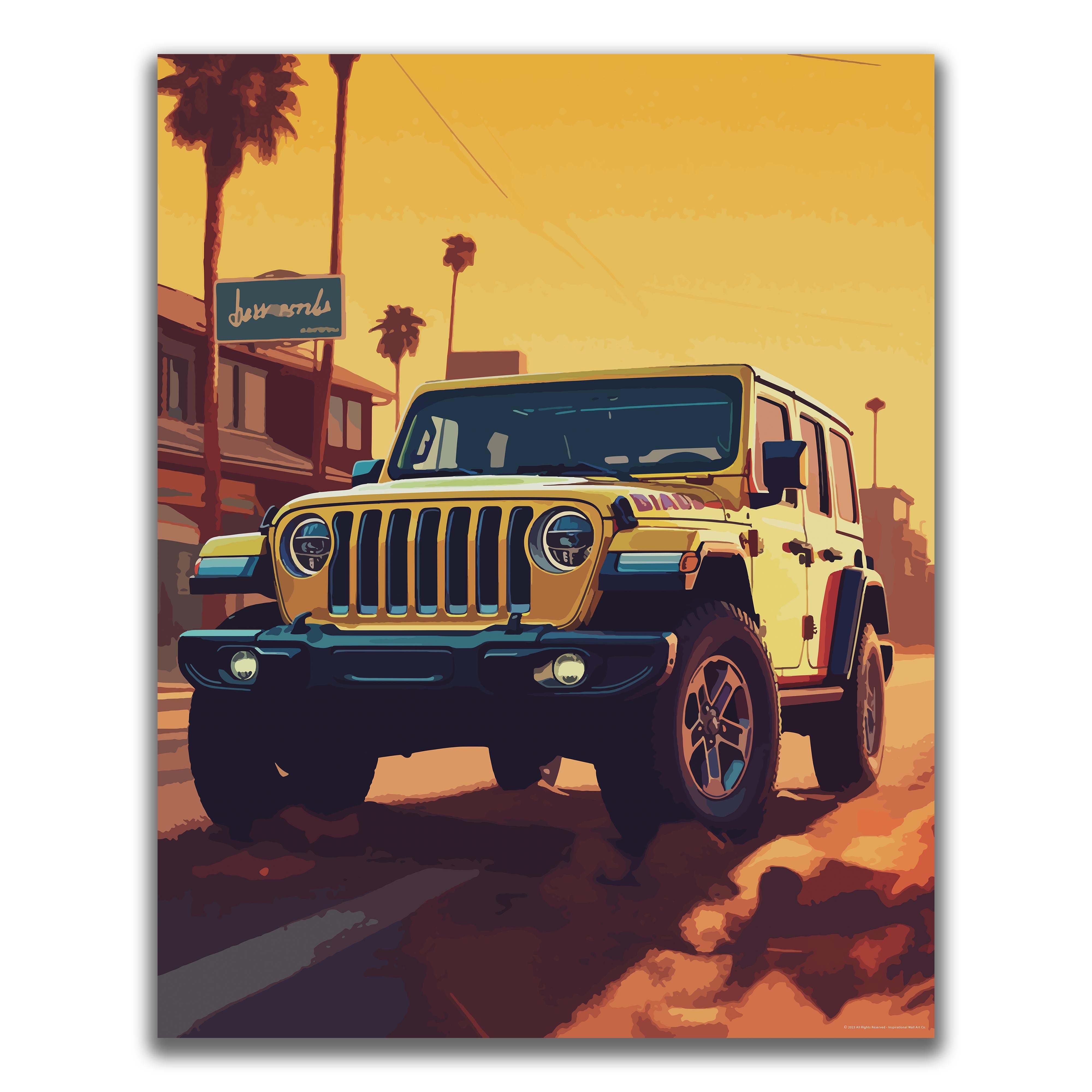 Adventure - Car Poster