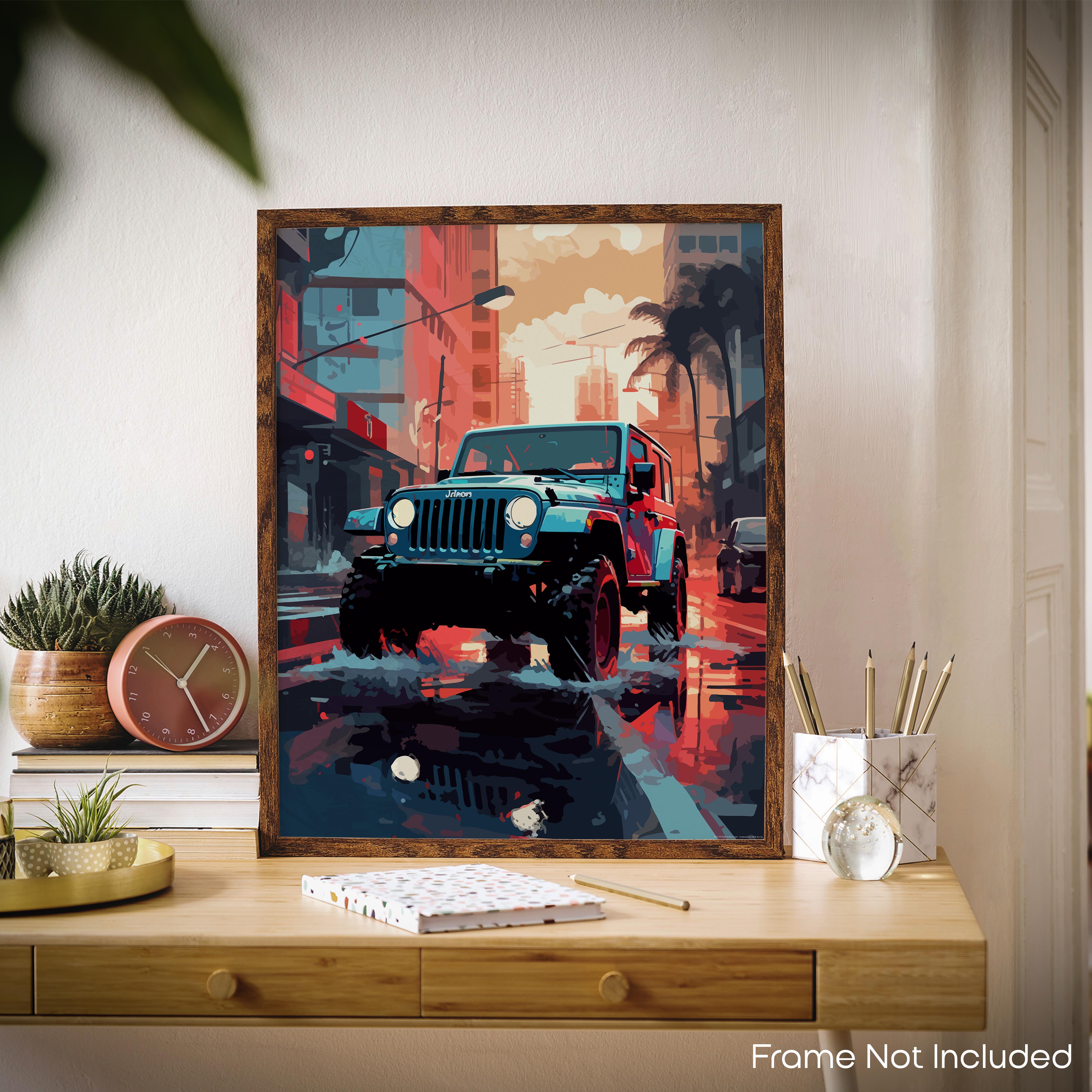 Vrooming - Car Poster