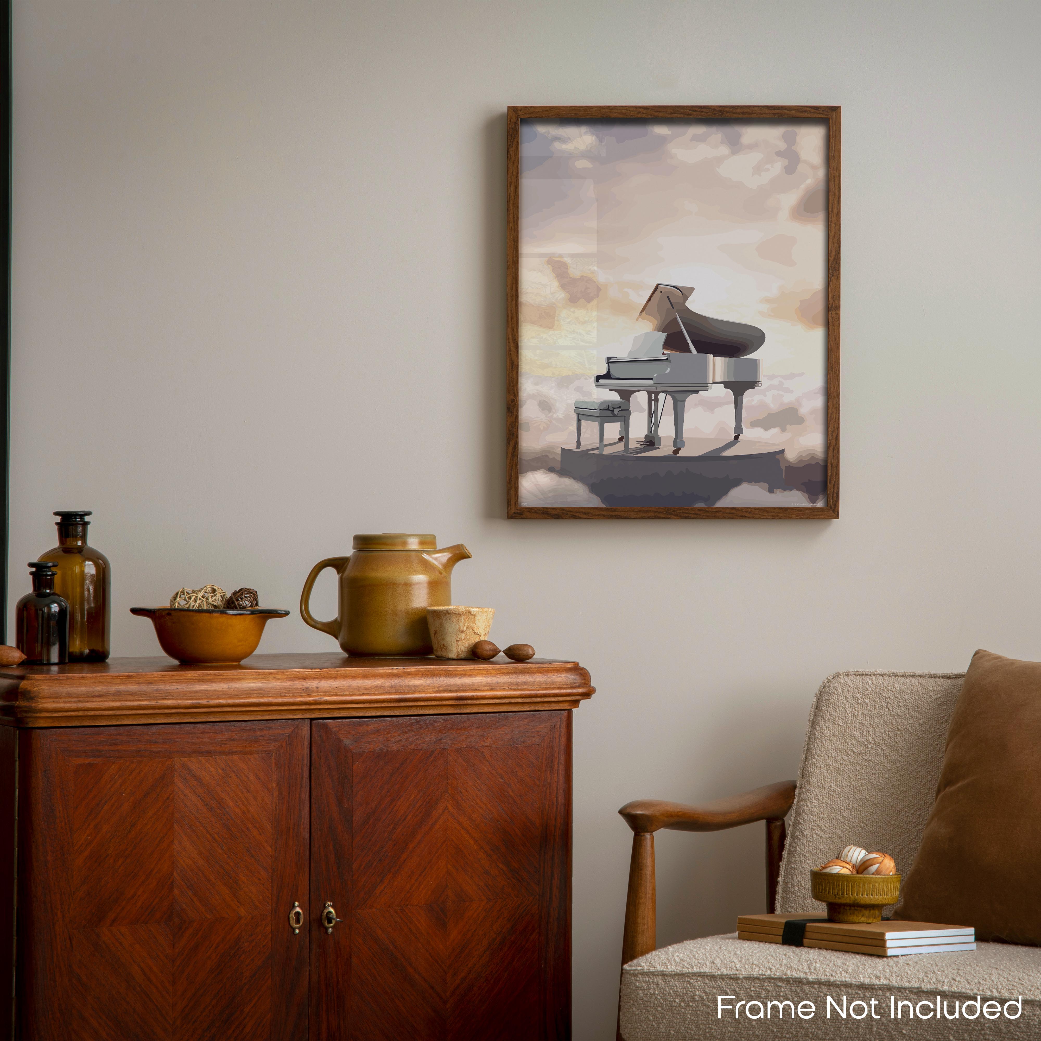 Piano - Music Poster