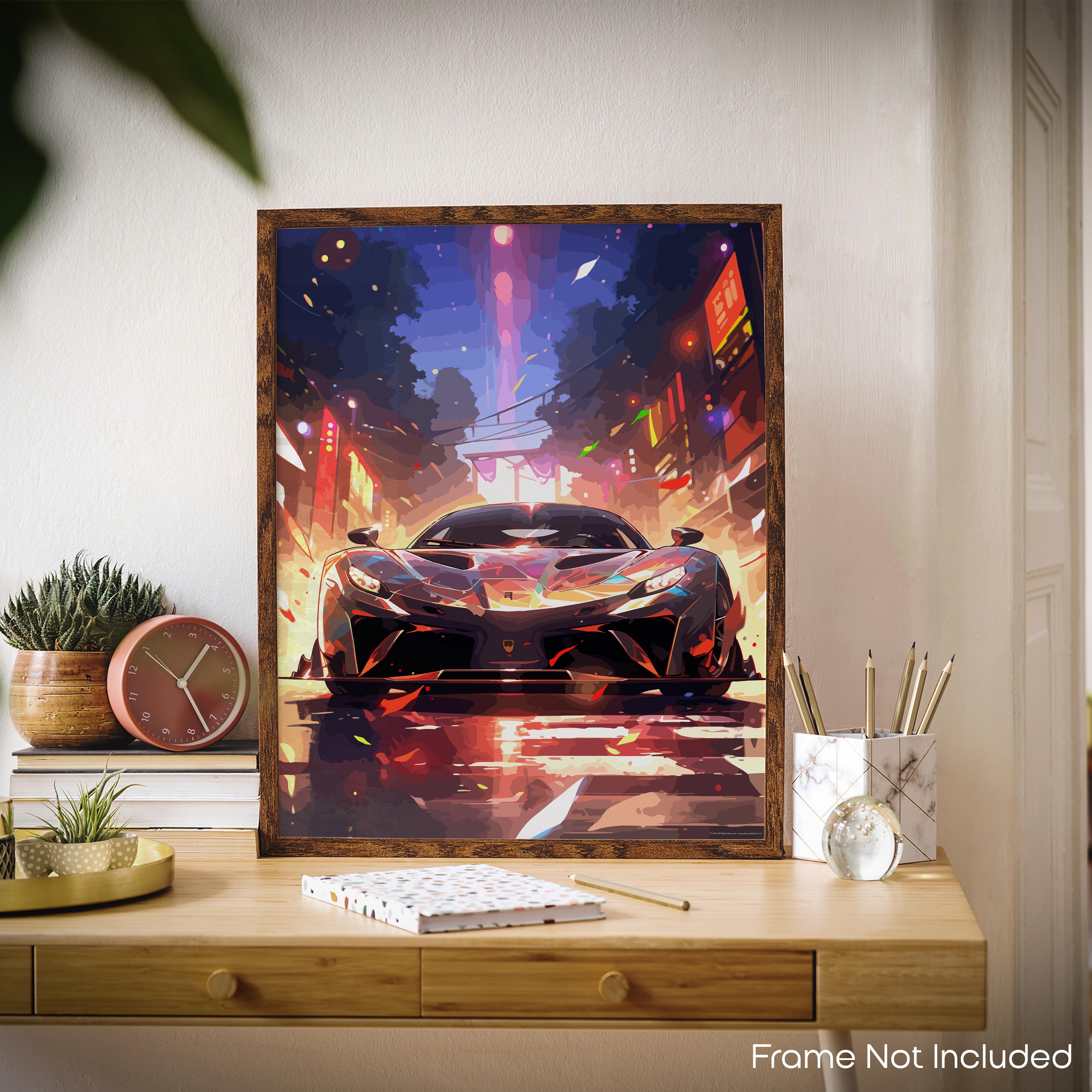 Elegance - Car Poster