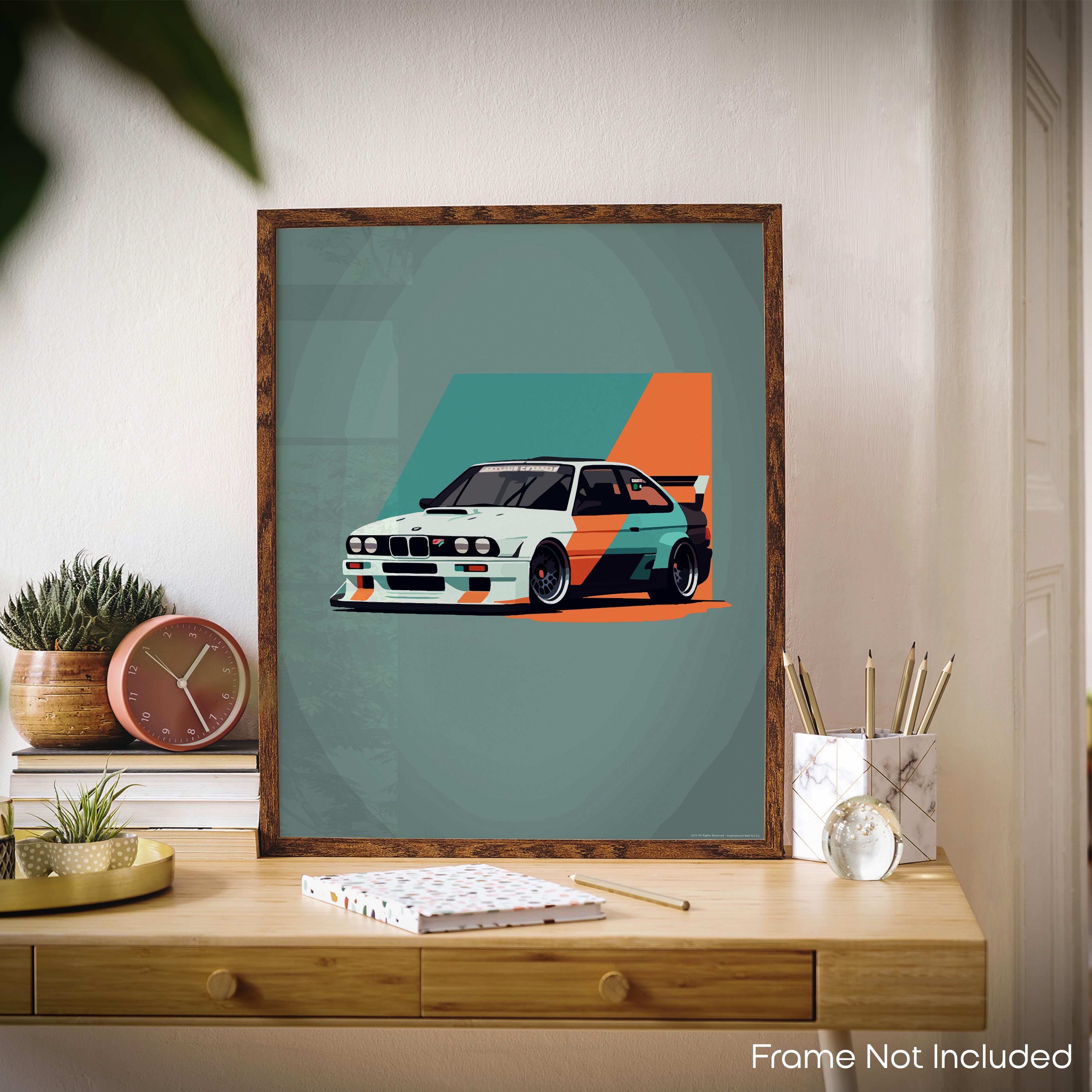 Old M3 - Car Poster