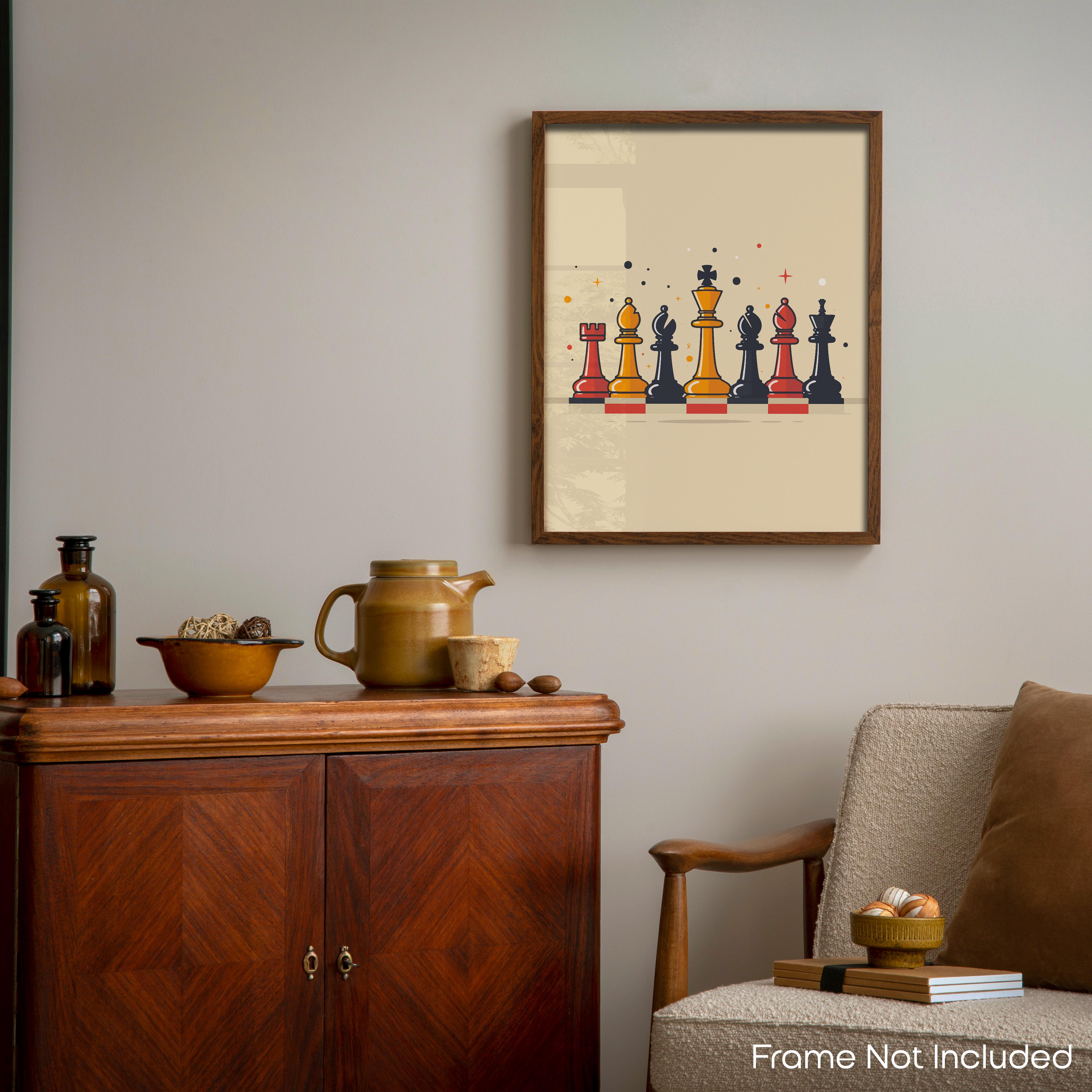 Royal Gambit - Chess Poster