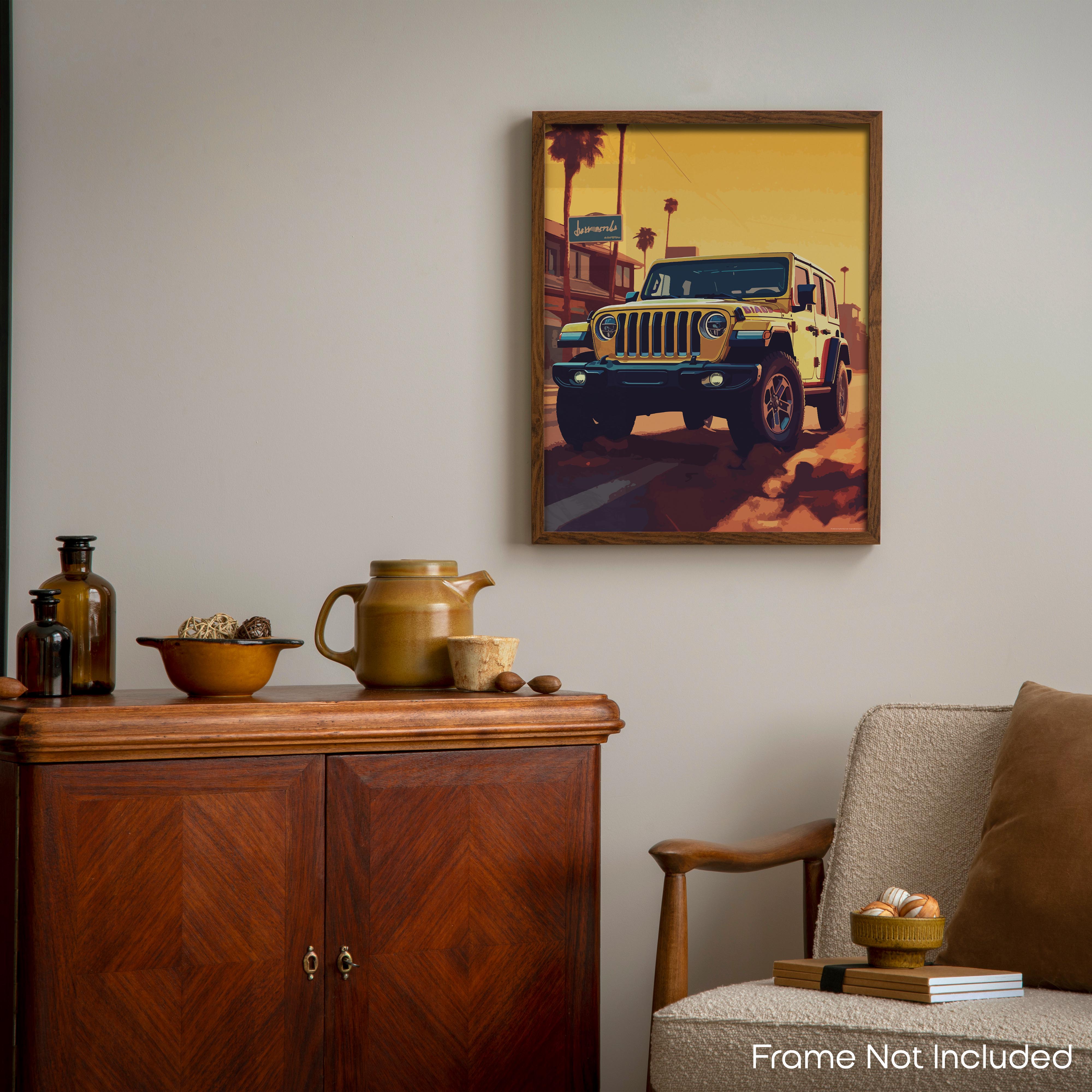 Adventure - Car Poster