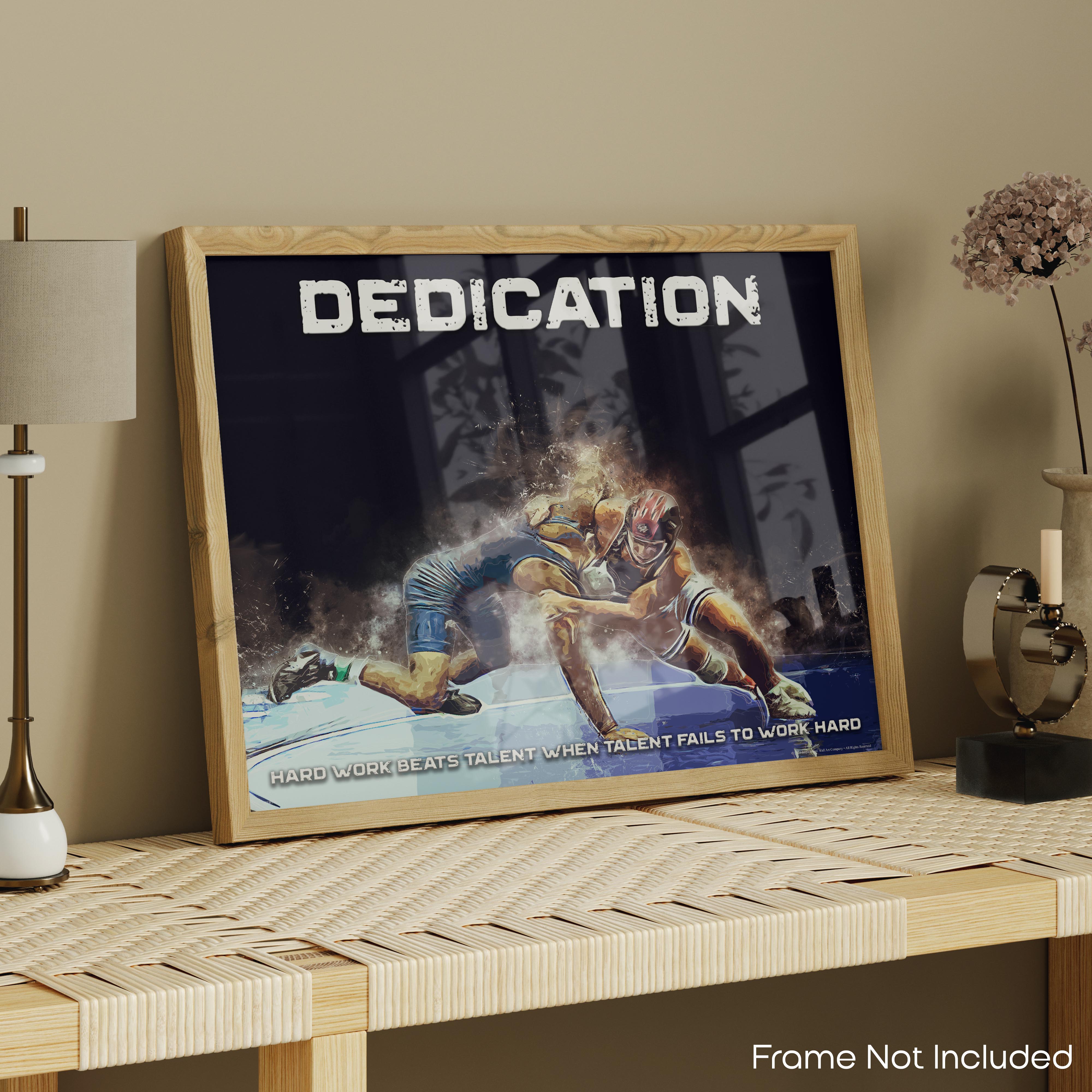 Dedication - Wrestling Poster