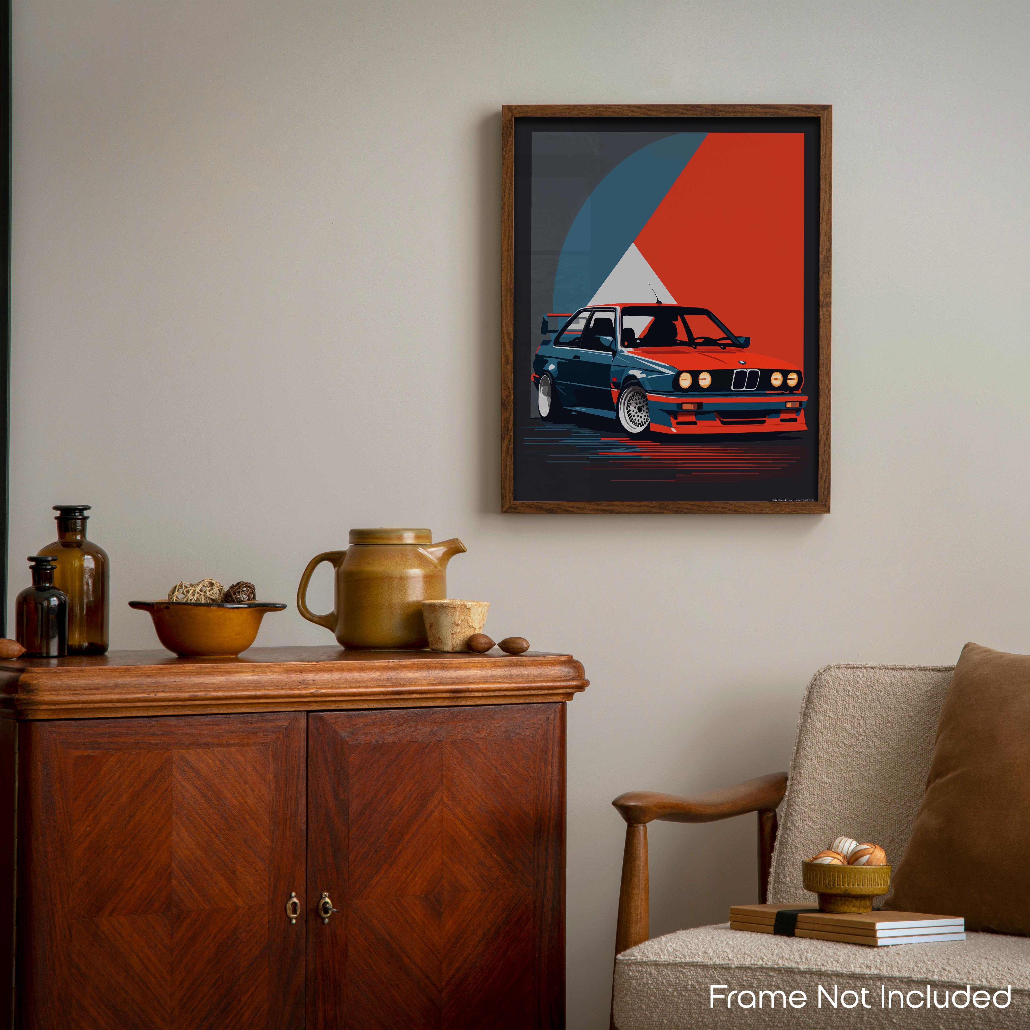 Old M3 - Car Poster