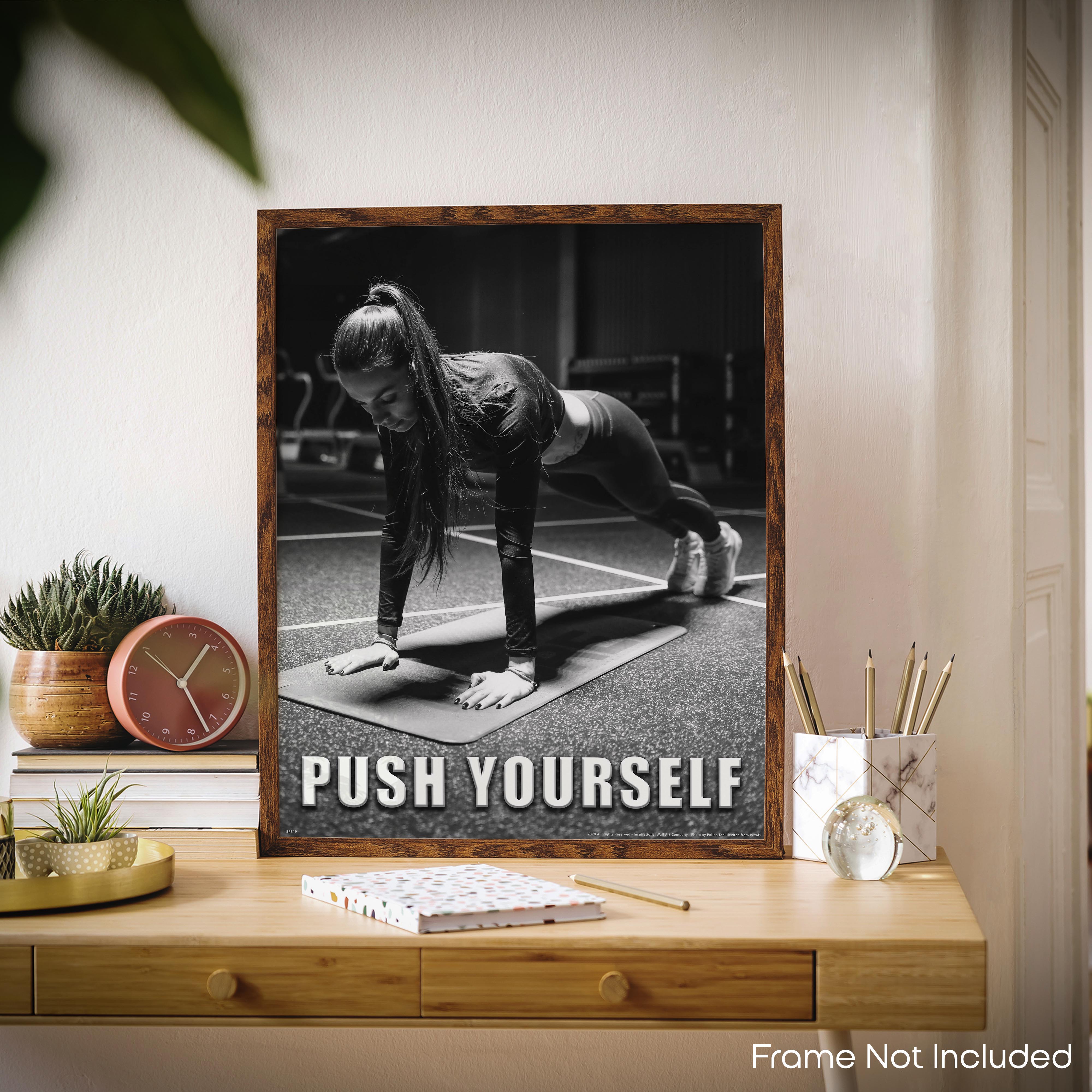 Push Yourself - Gym Poster