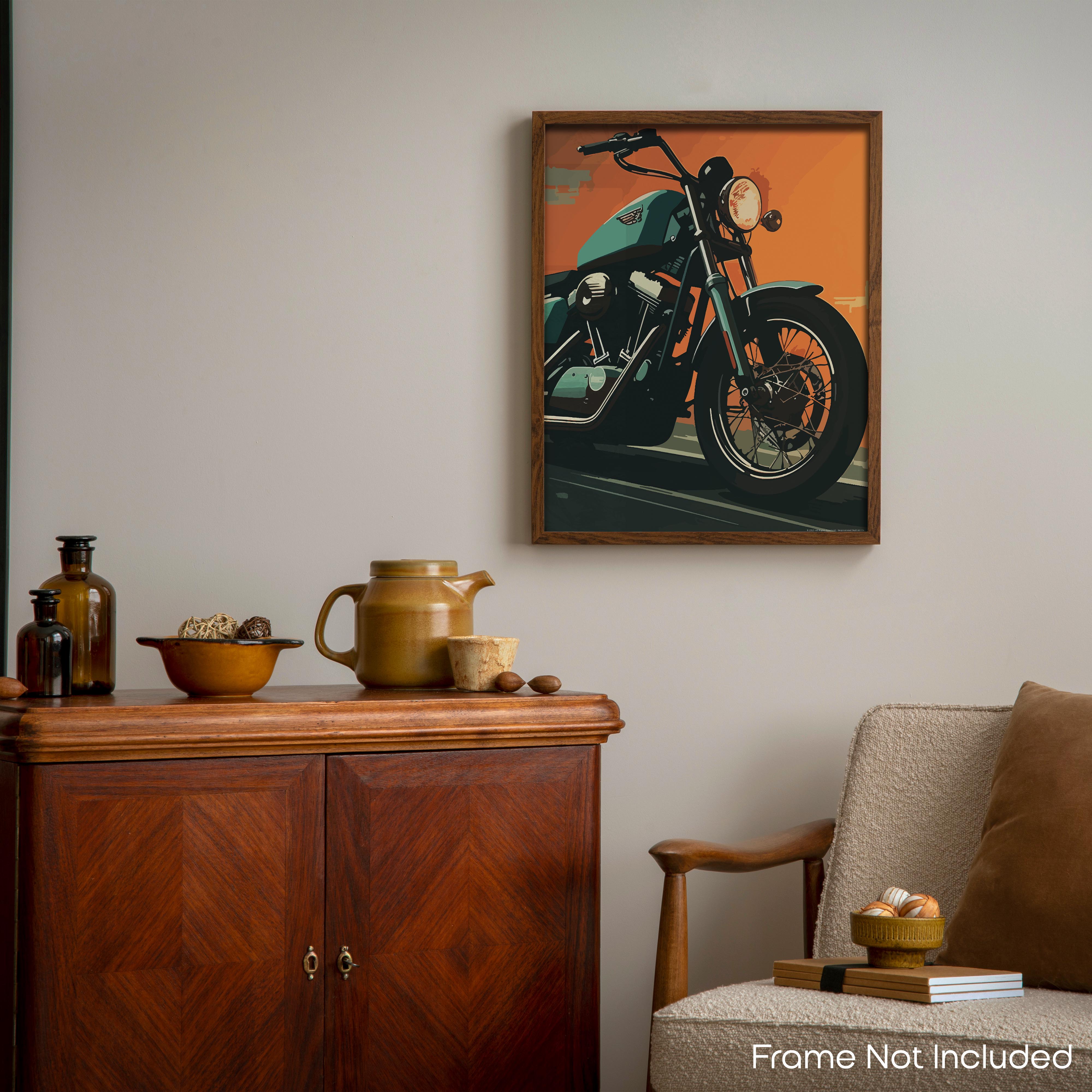 Road Warriors - Motorcycle Poster