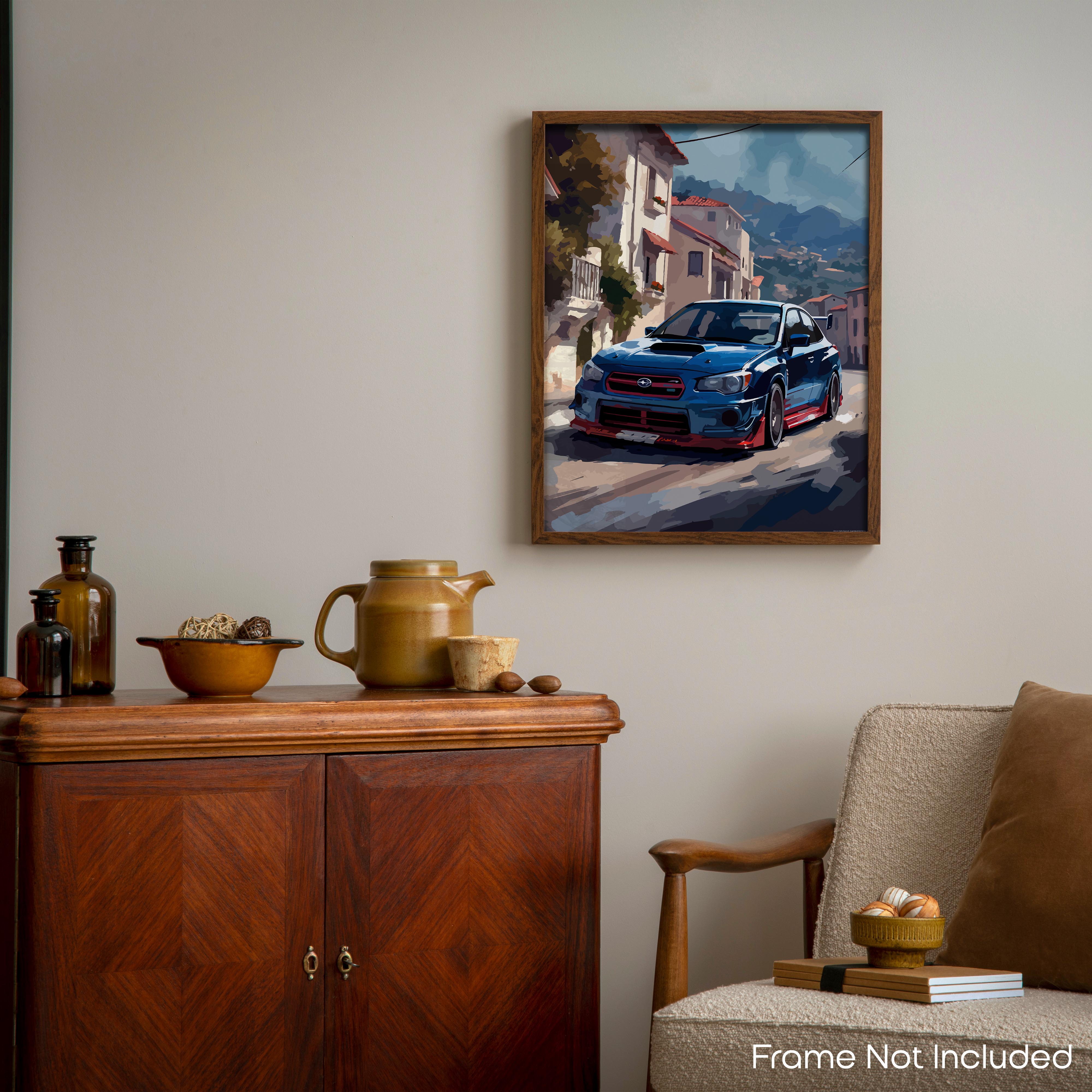 Animated - Car Poster
