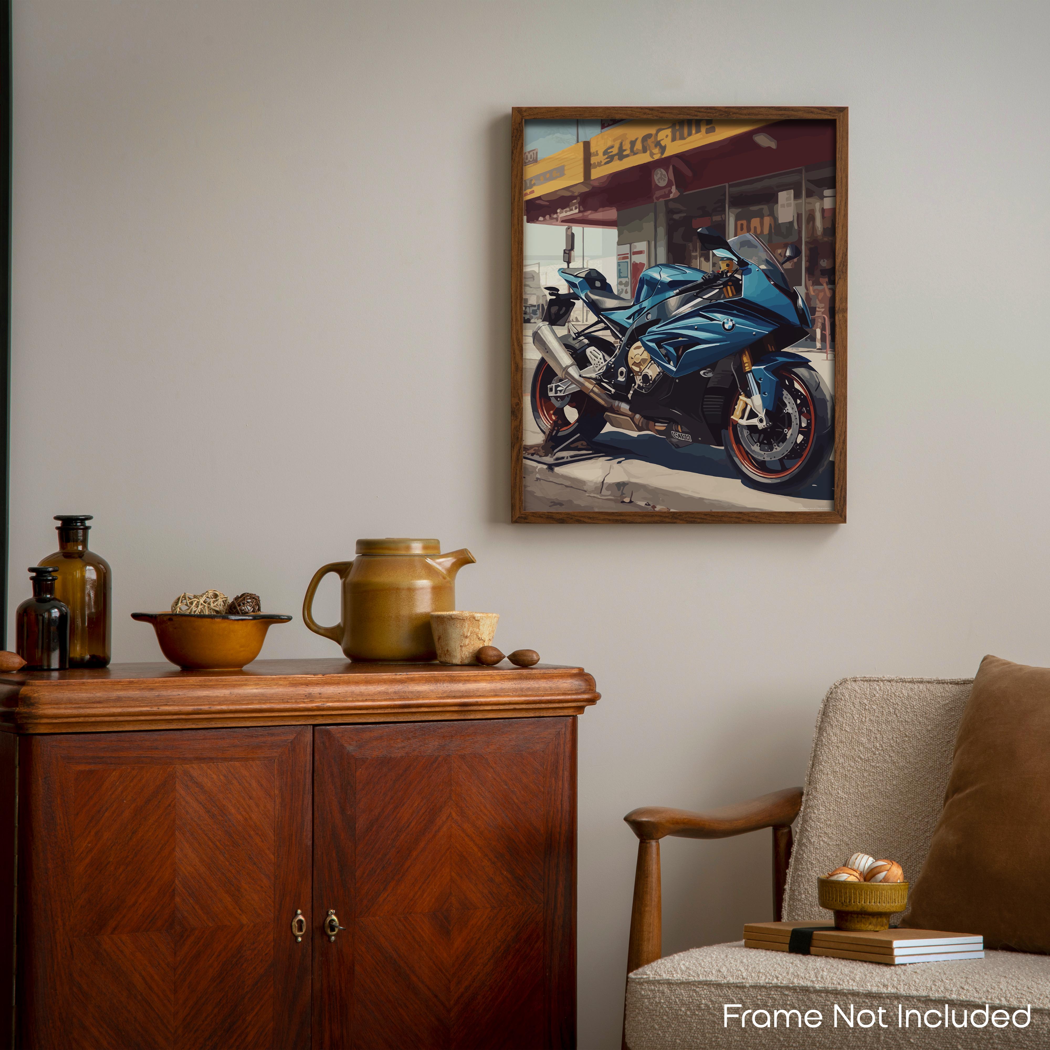 Thrill - Motorcycle Poster