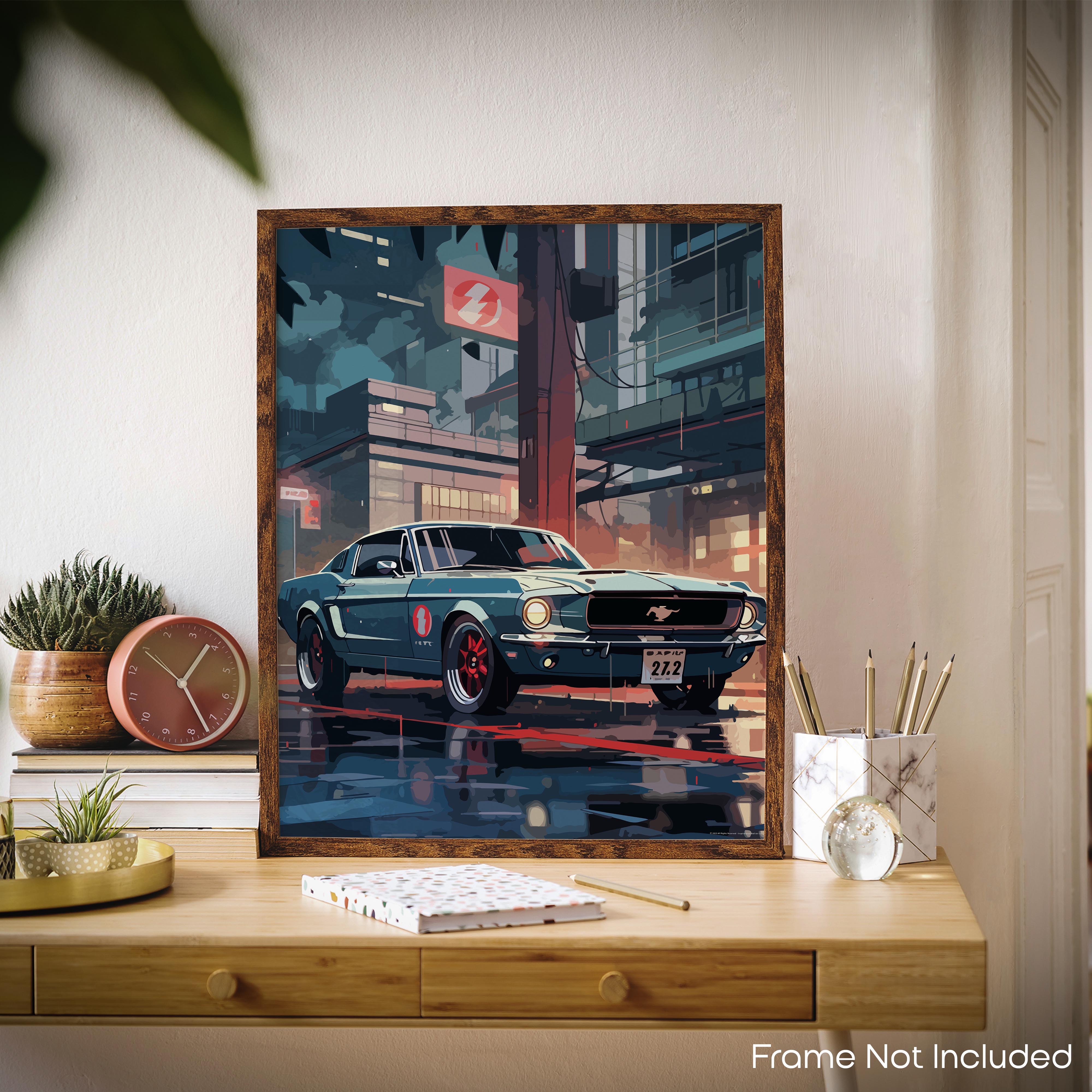 Stallion - Car Poster