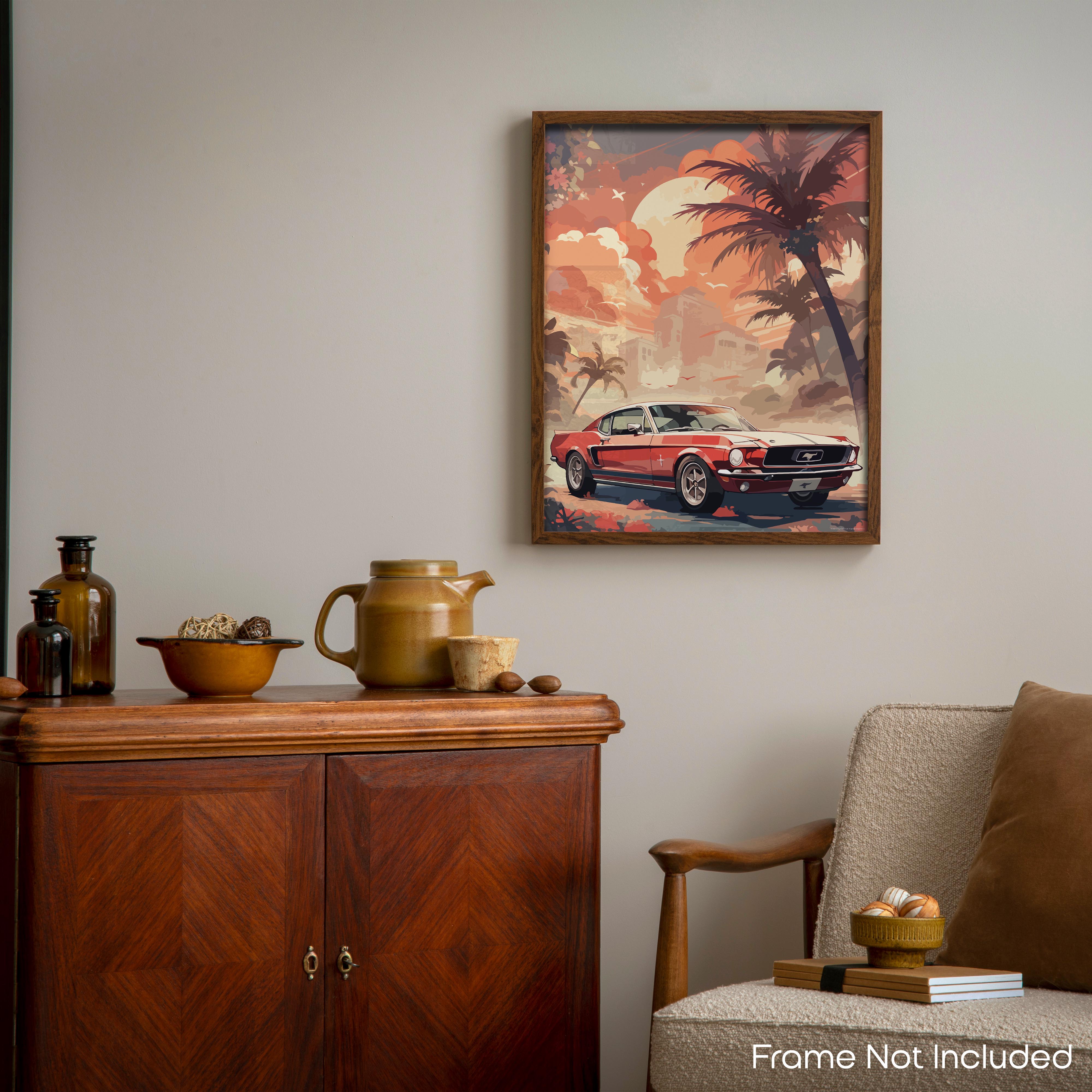Musclecar - Car Poster