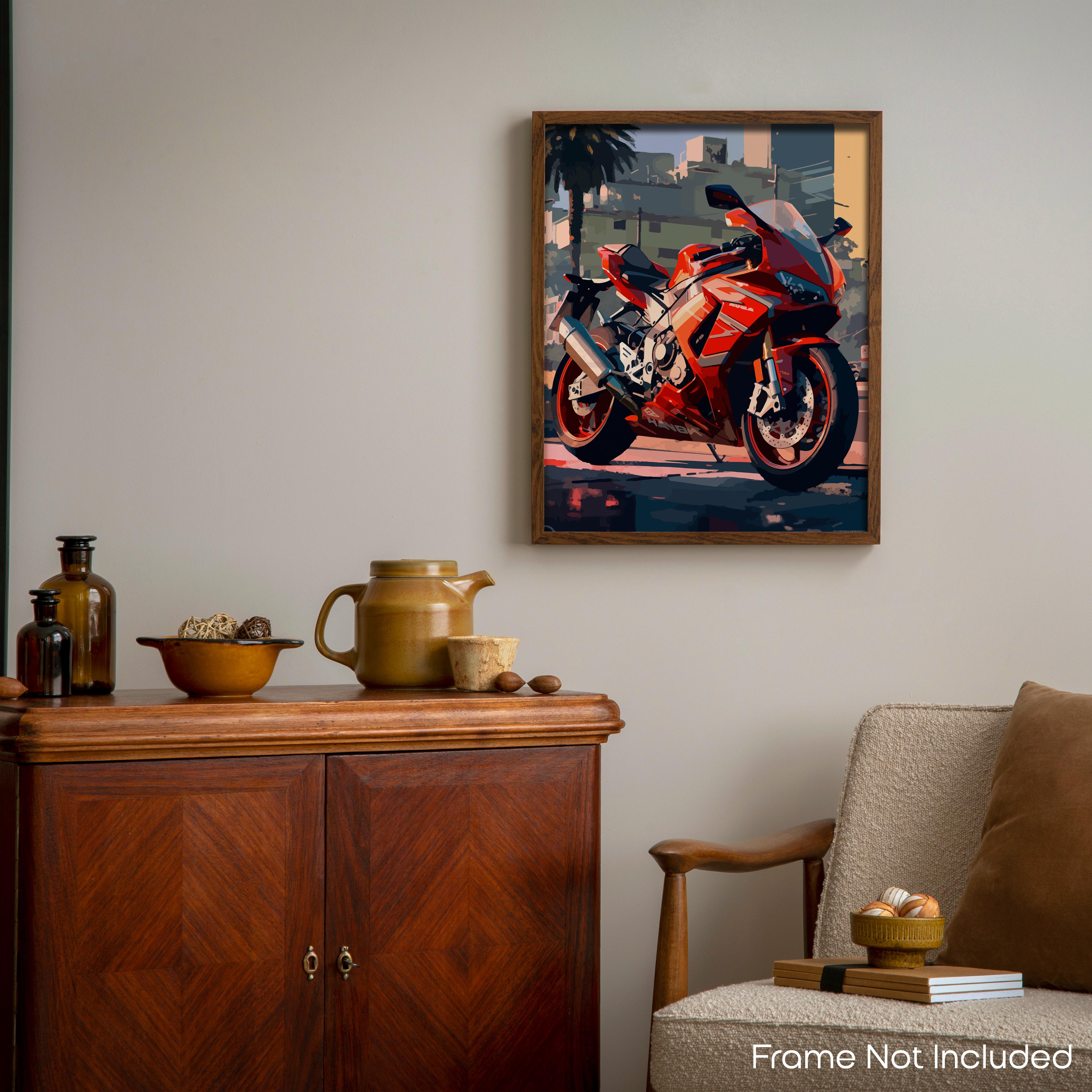 Windstorm - Motorcycle Poster