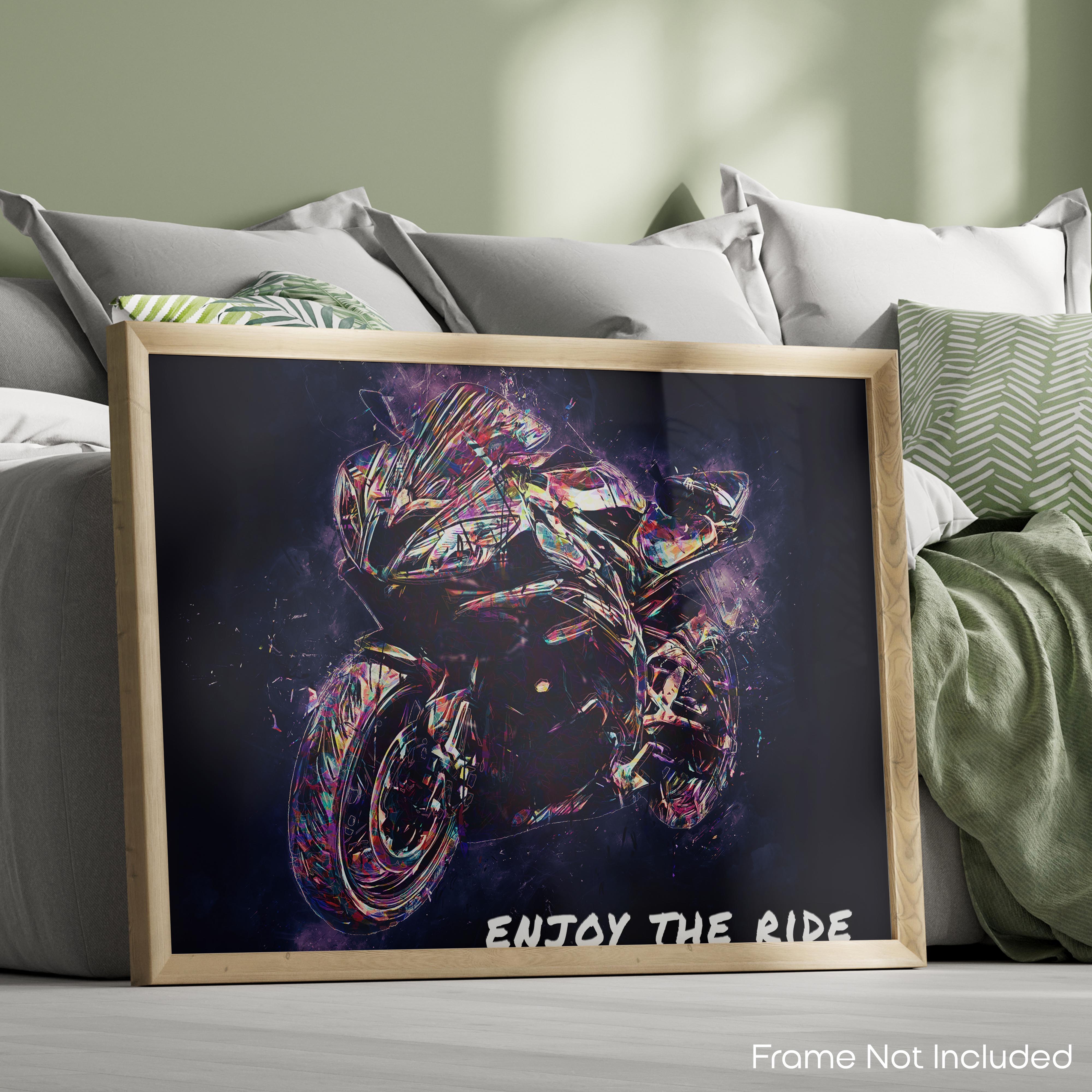 Enjoy The Ride - Motorcycle Poster