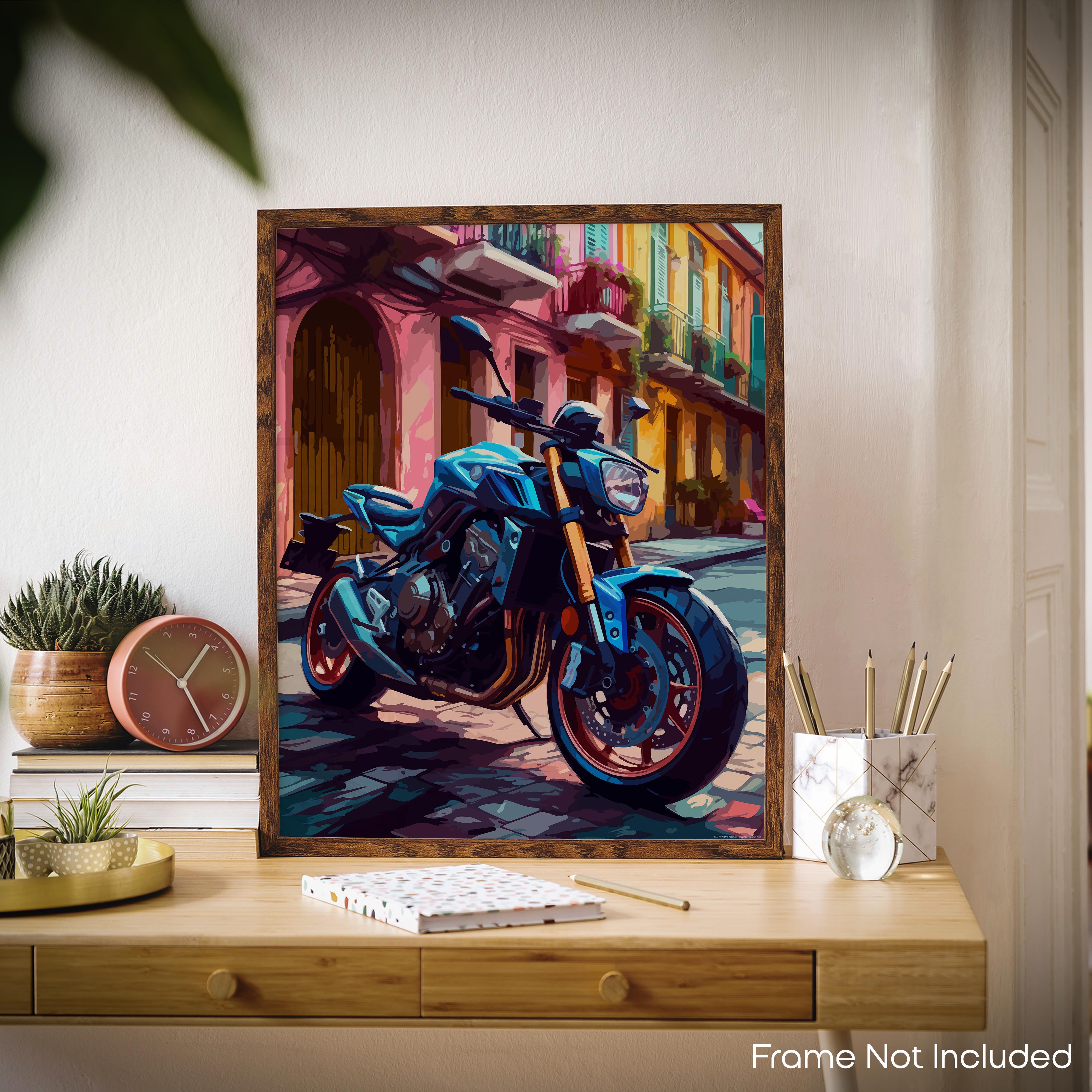 Enhanced - Motorcycle Poster
